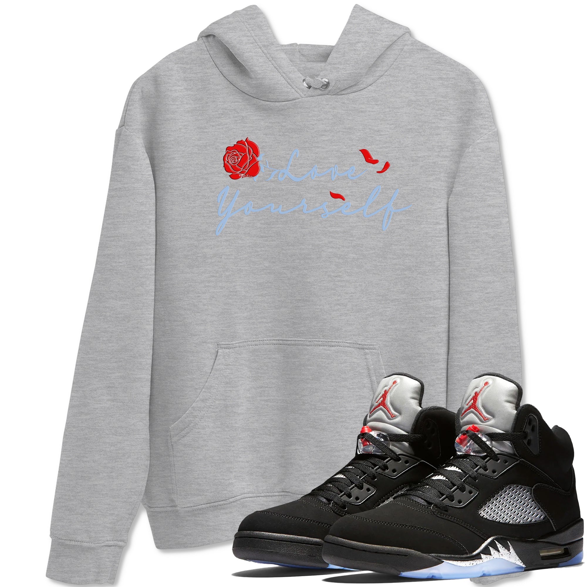 Love Yourself snkmatch Tees - Air Jordan 5 Reimagined