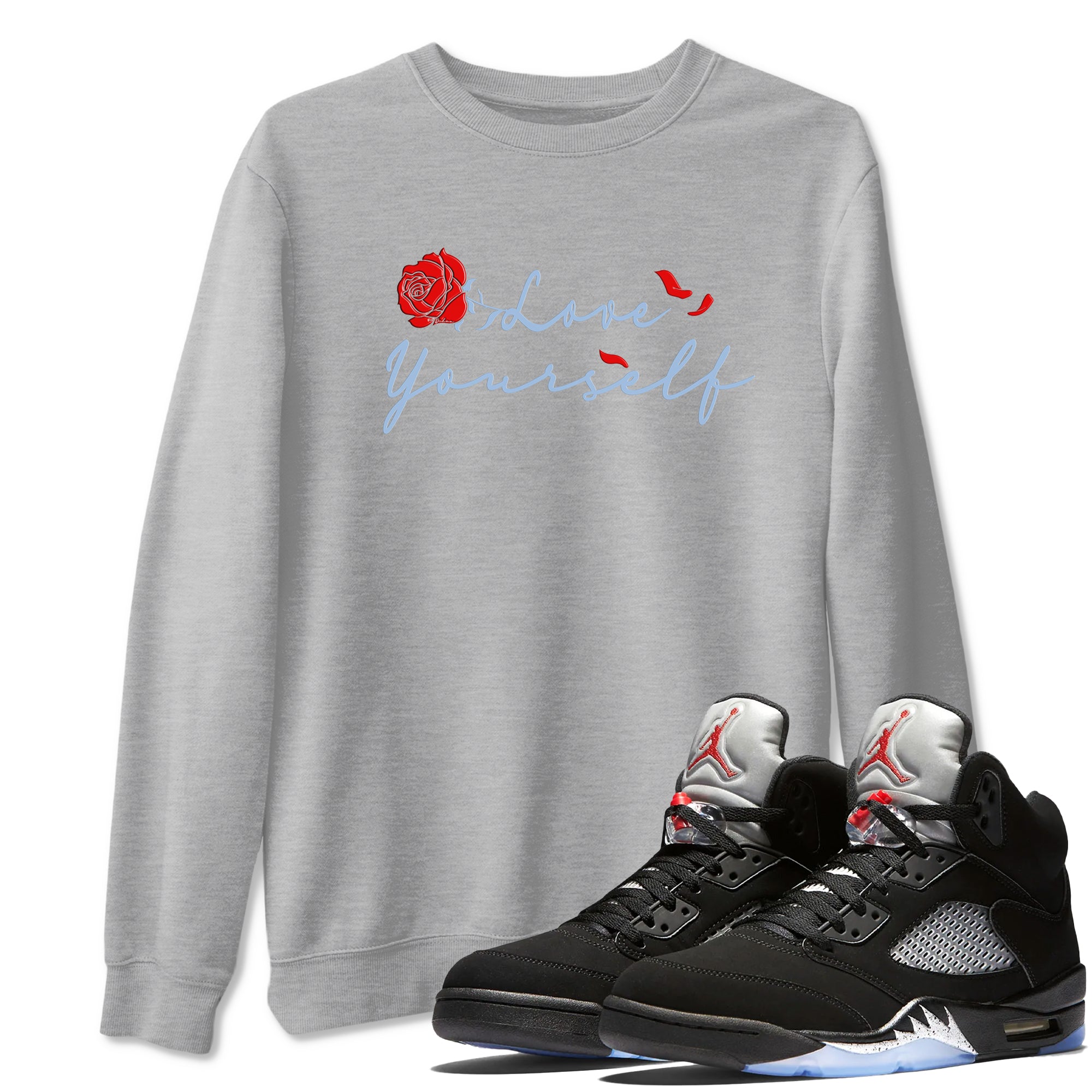 Love Yourself snkmatch Tees - Air Jordan 5 Reimagined