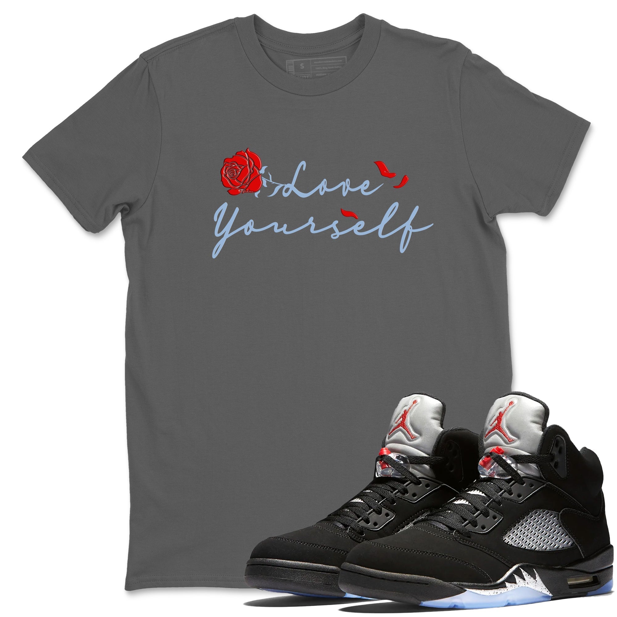 Love Yourself snkmatch Tees - Air Jordan 5 Reimagined