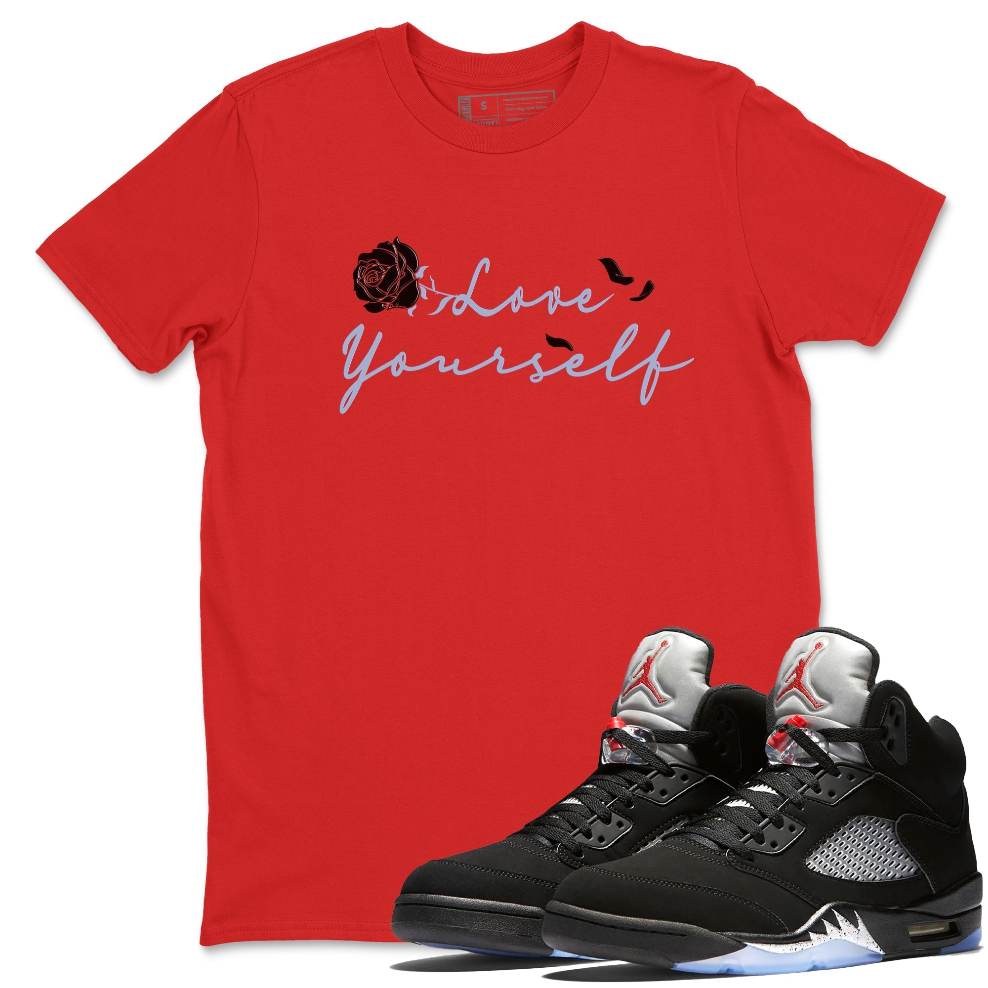 Love Yourself snkmatch Tees - Air Jordan 5 Reimagined