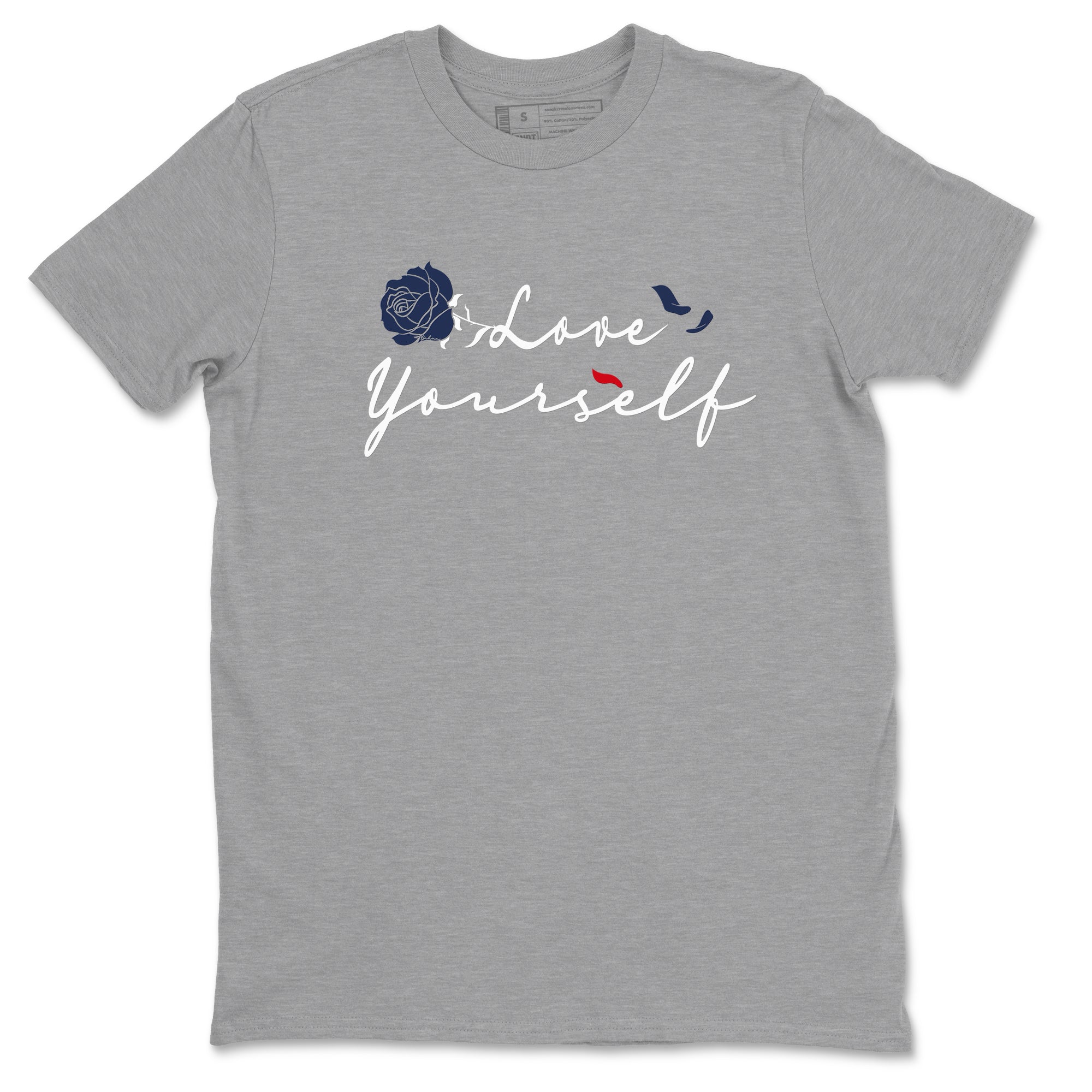 Love Yourself snkmatch Tees - Air Jordan 6 White And Midnight Navy