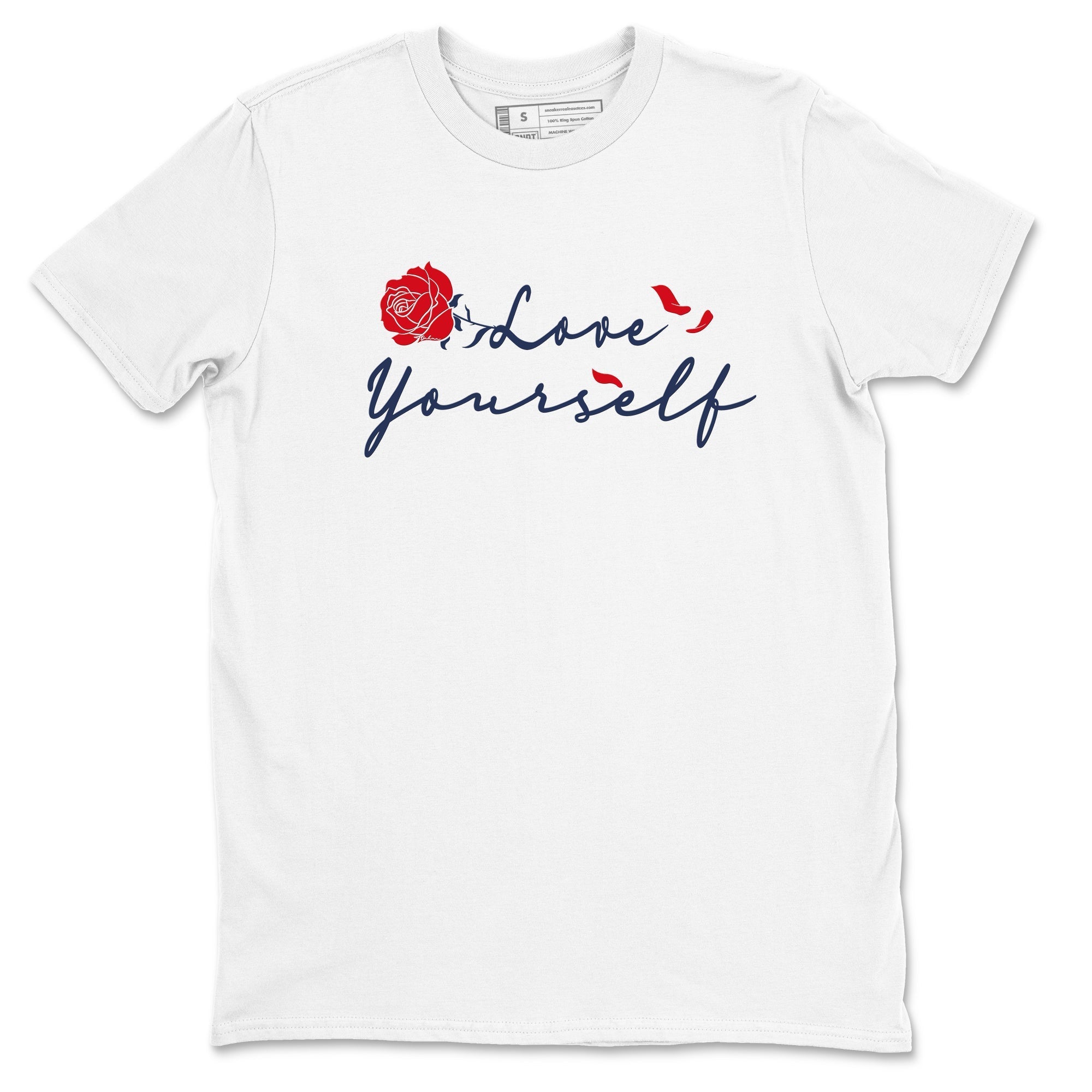Love Yourself snkmatch Tees - Air Jordan 6 White And Midnight Navy