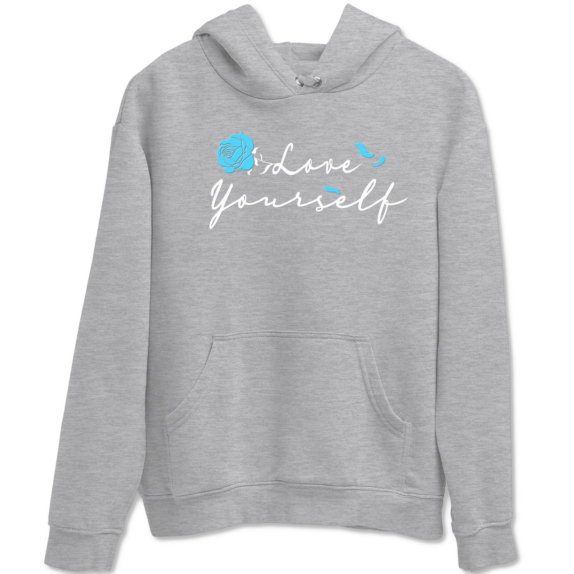 Love Yourself snkmatch Tees - Air Jordan 9 Powder Blue