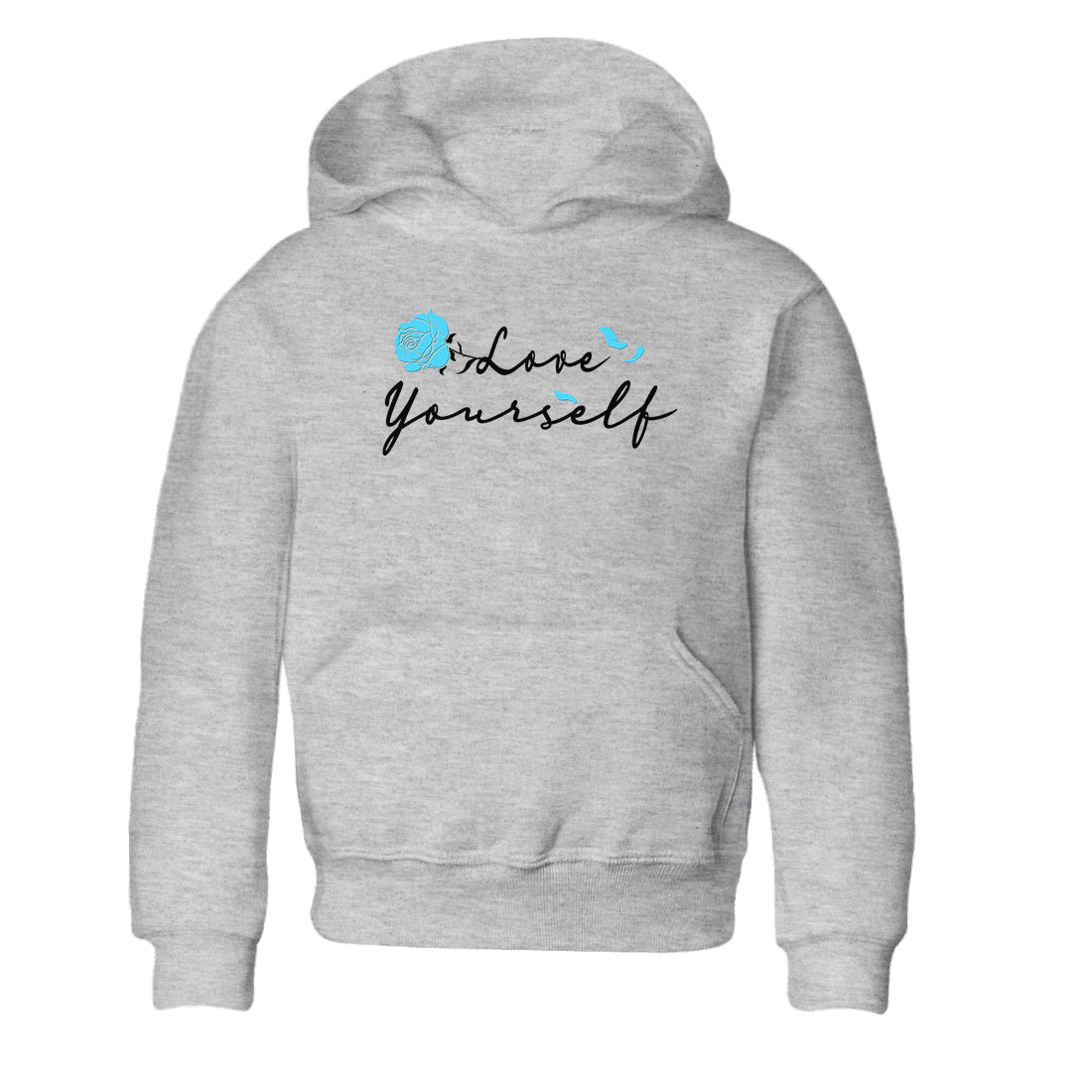 Love Yourself snkmatch Tees Kids - Air Jordan 9 Powder Blue