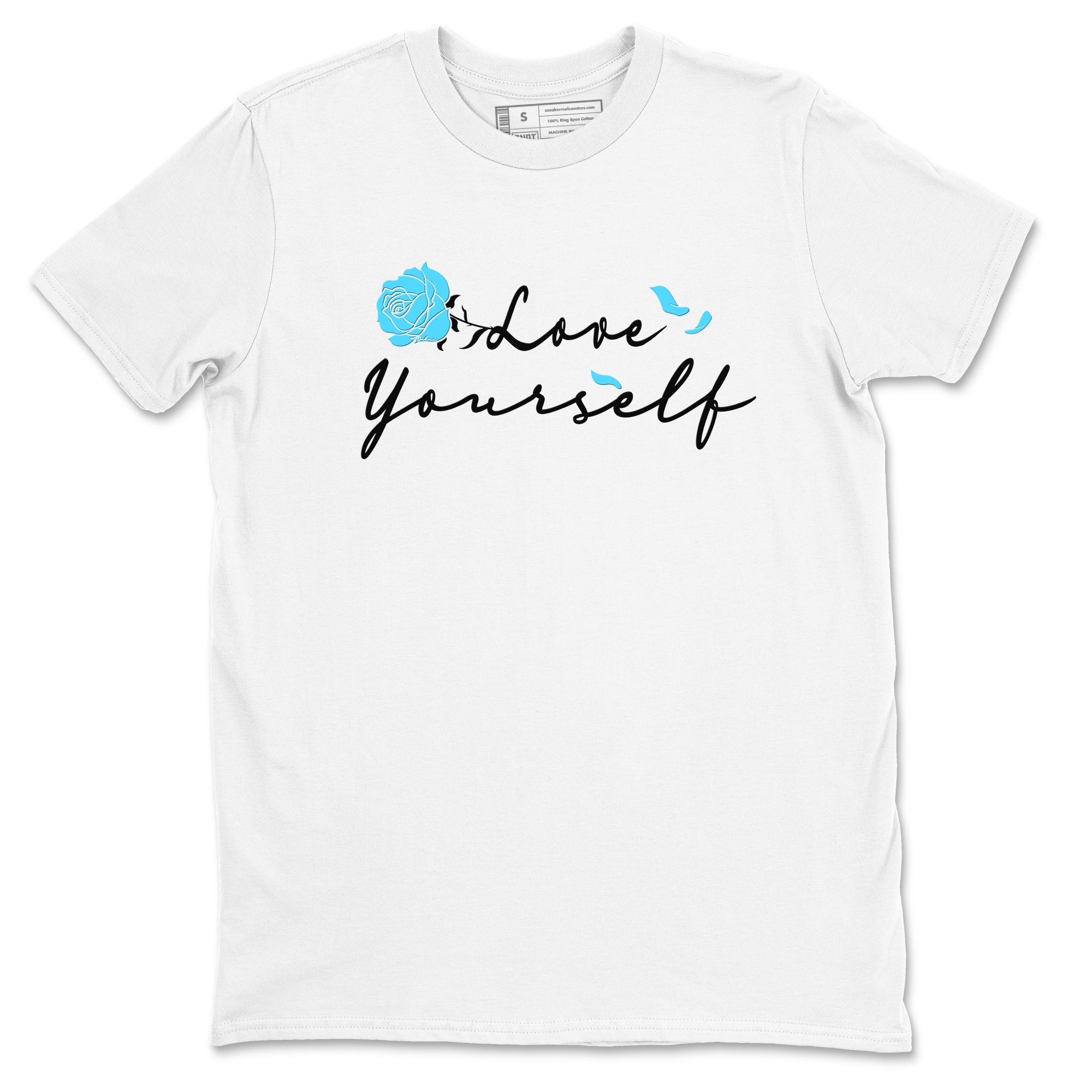 Love Yourself snkmatch Tees - Air Jordan 9 Powder Blue