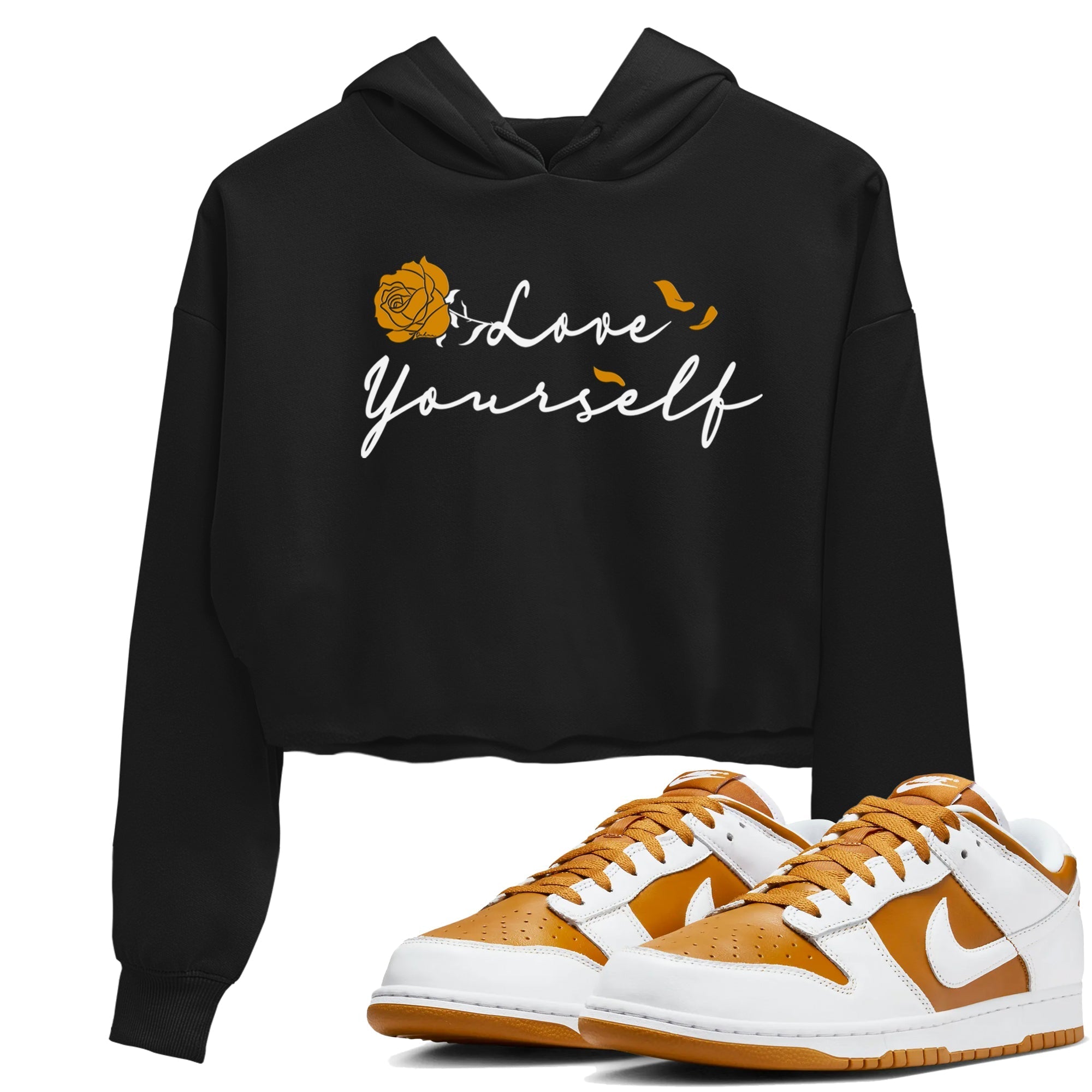 Love Yourself snkmatch Women's Top - Dunk Dark Curry