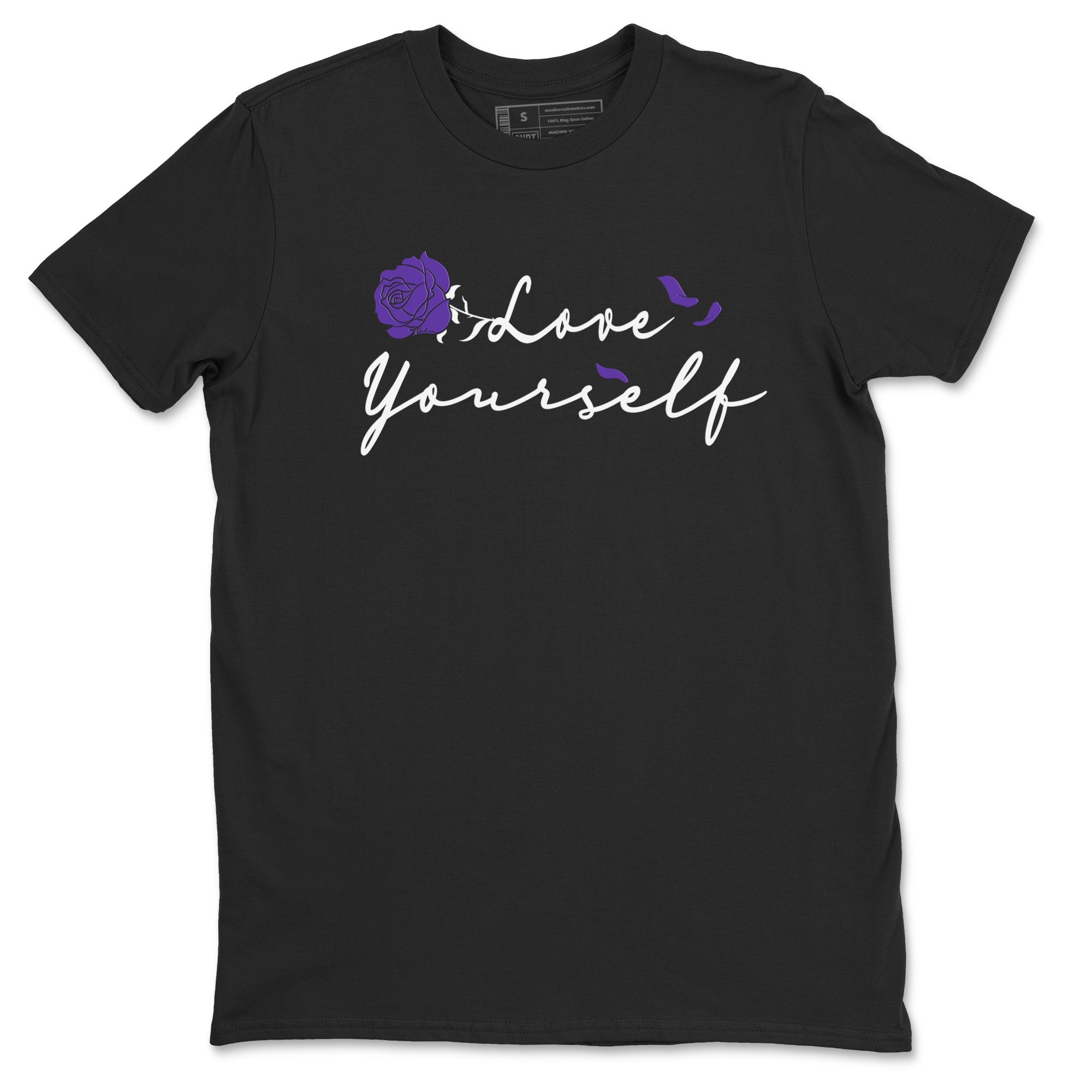 Love Yourself snkmatch Tees - Dunk Low Court Purple