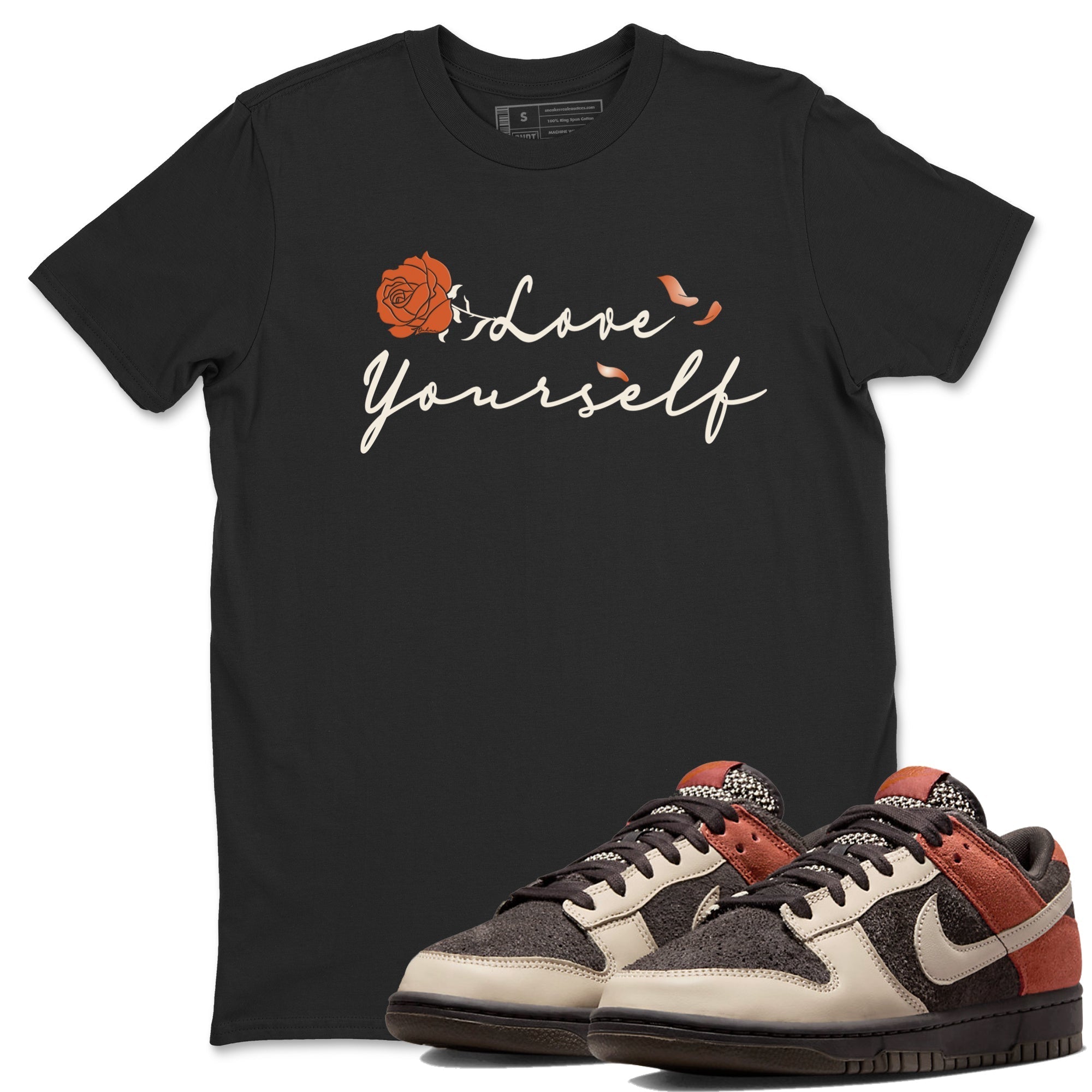 Love Yourself snkmatch Tee - Dunk Low Red Panda