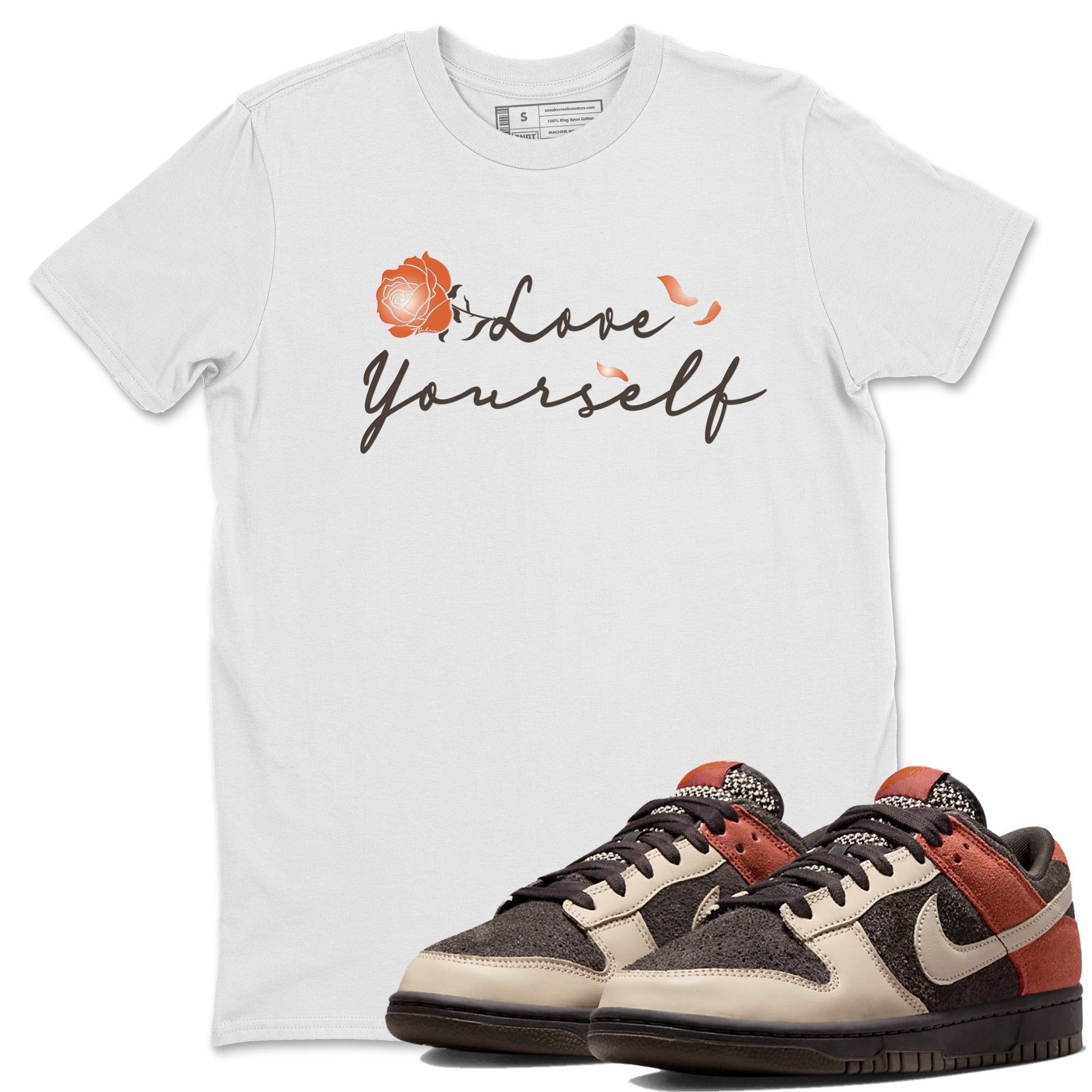 Love Yourself snkmatch Tee - Dunk Low Red Panda