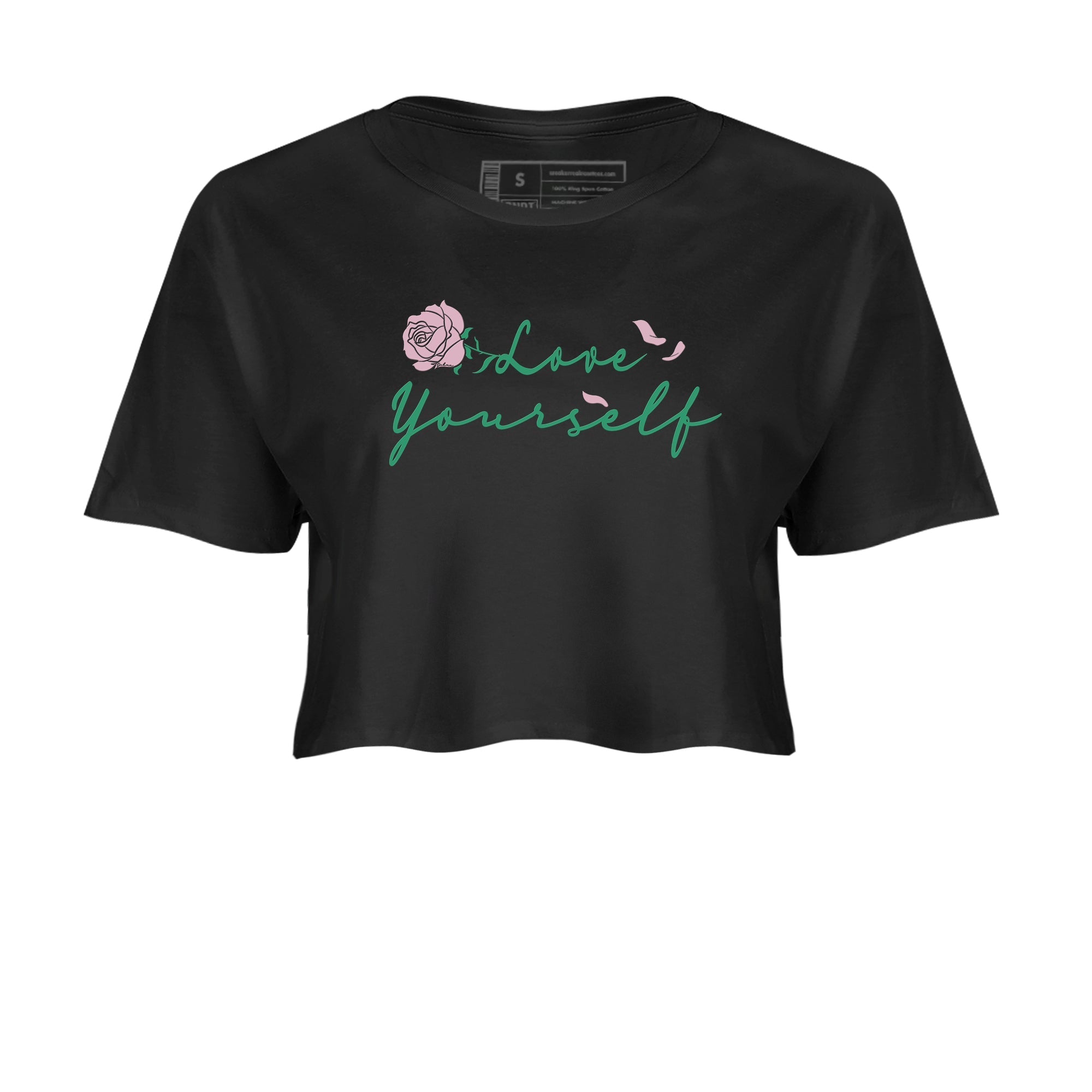 Love Yourself snkmatch Women's Top - Dunk Medium Soft Pink Malachite