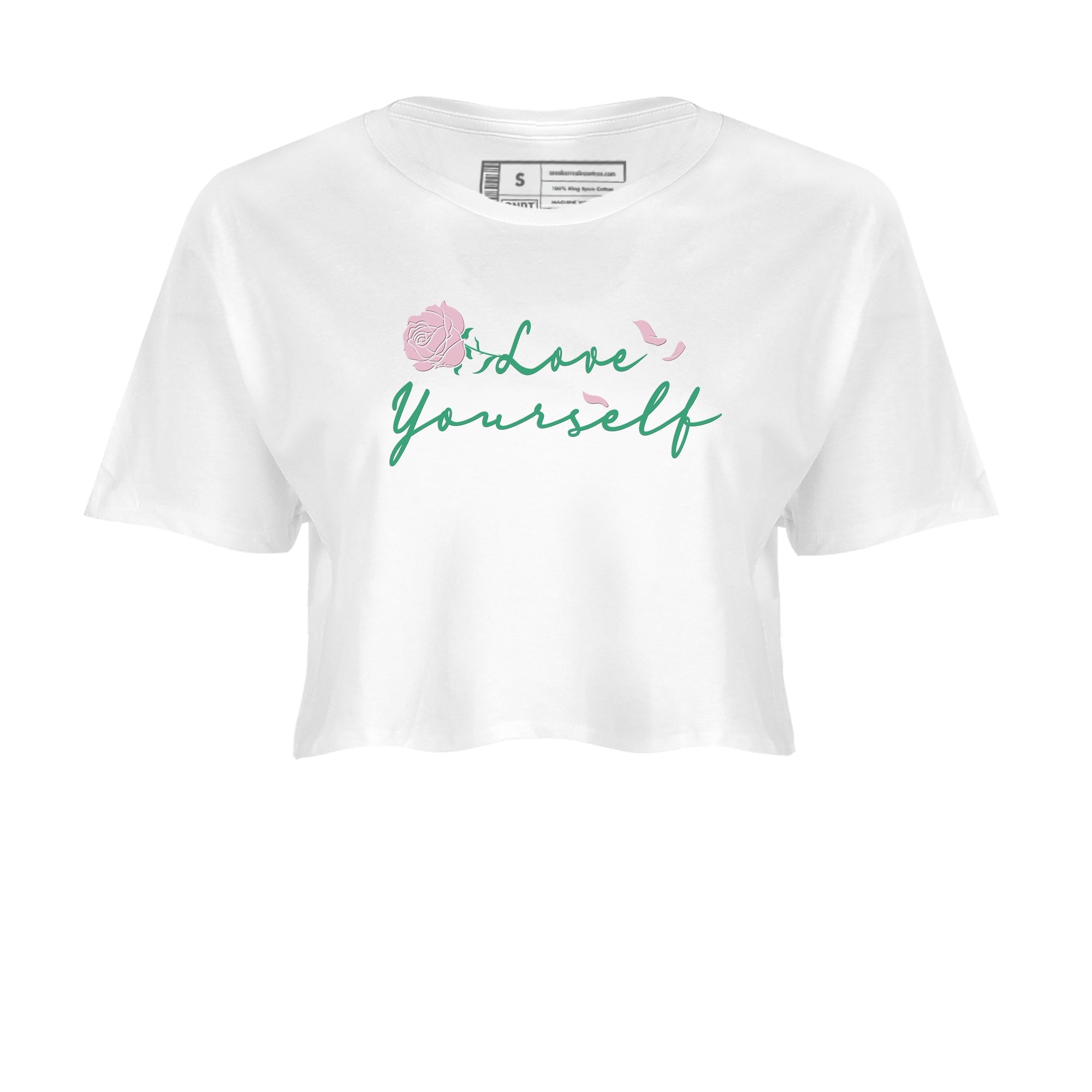 Love Yourself snkmatch Women's Top - Dunk Medium Soft Pink Malachite