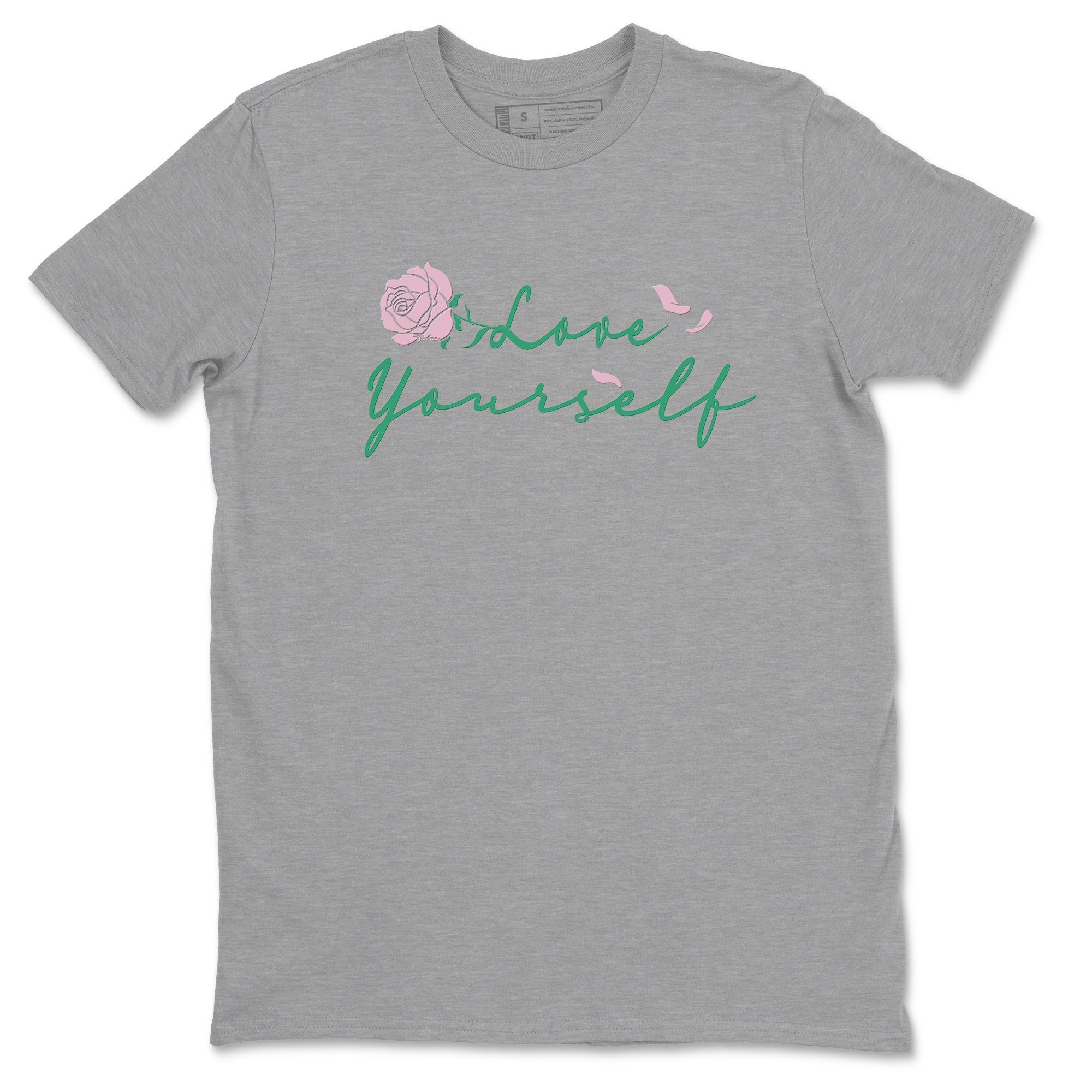 Love Yourself snkmatch Tees - Dunk Medium Soft Pink Malachite