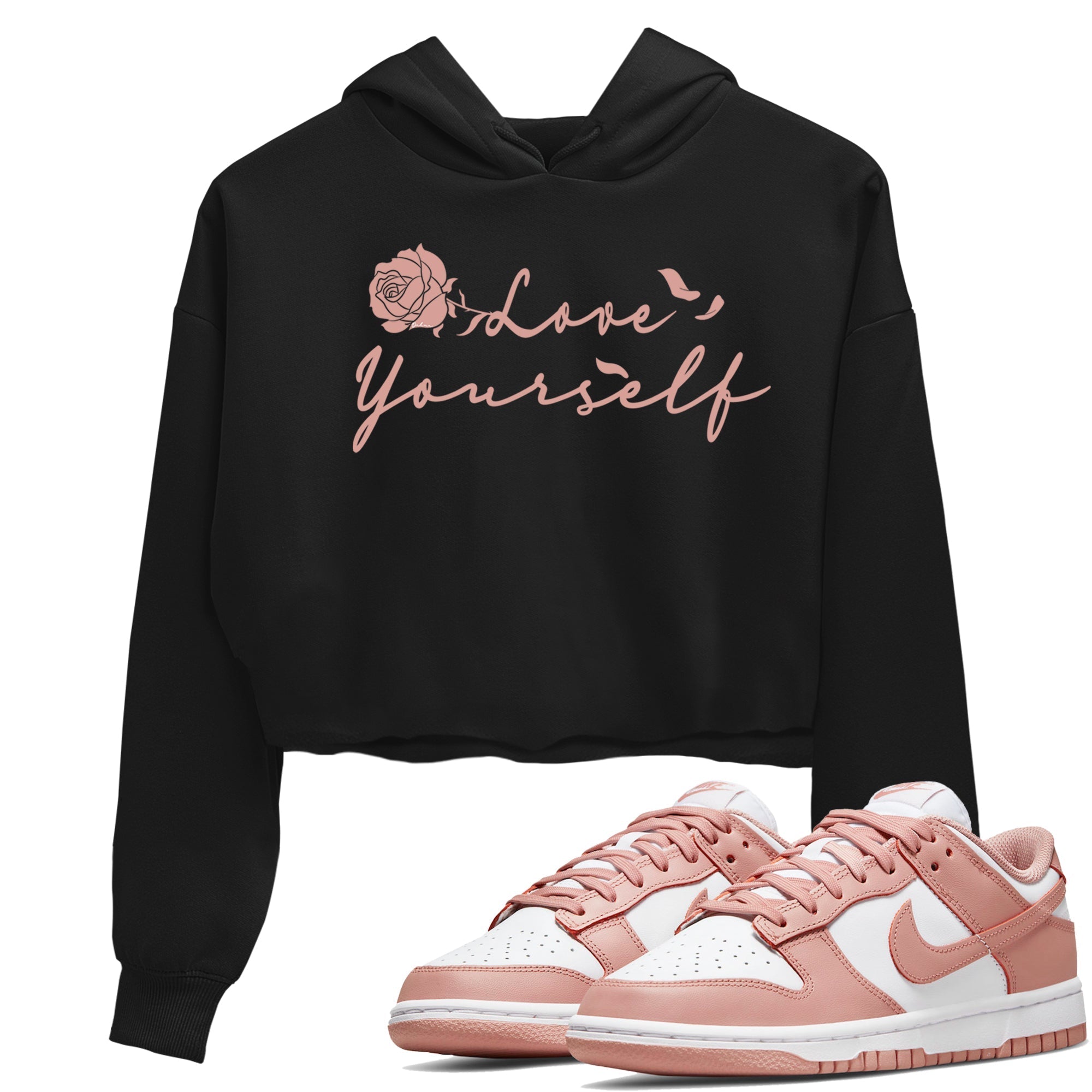 Love Yourself snkmatch Women's Top - Dunk Rose Whisper