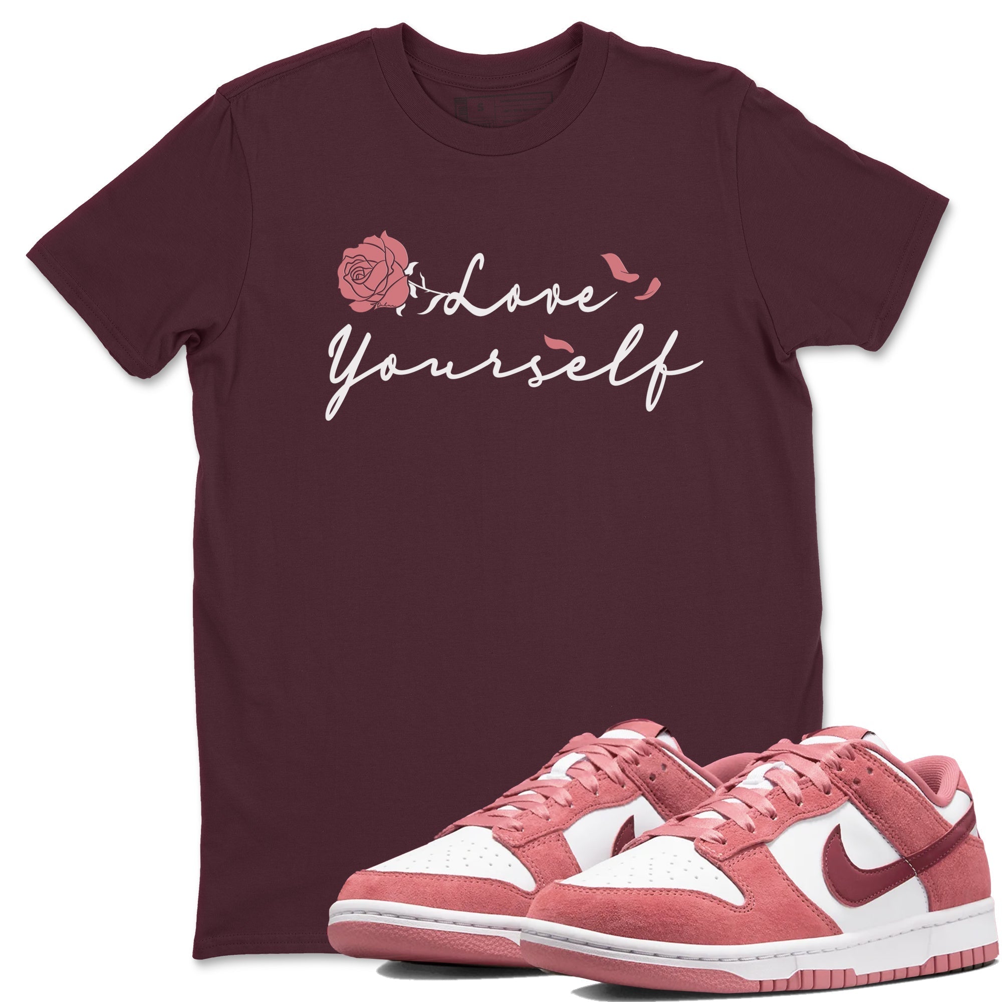 Love Yourself snkmatch Tees - Dunk Valentines Day 2024