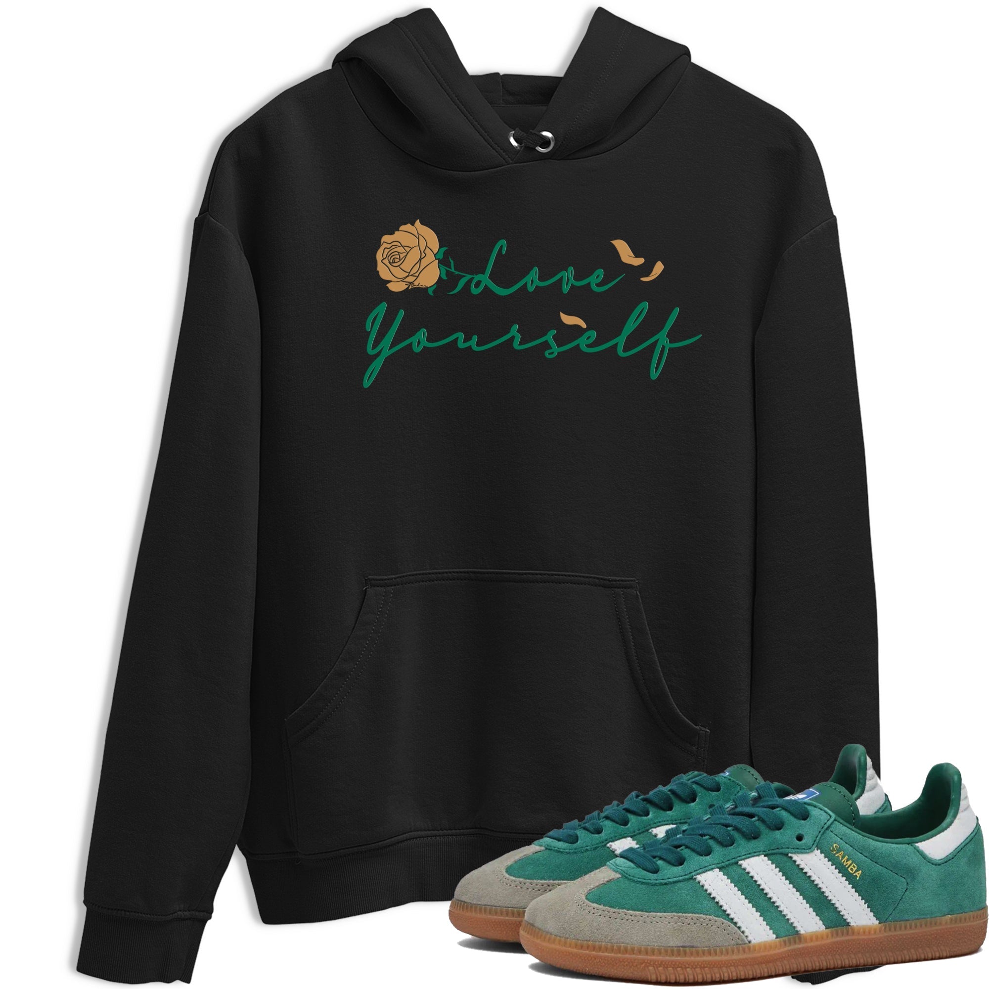 Love Yourself snkmatch Tee - Samba Collegiate Green Gum