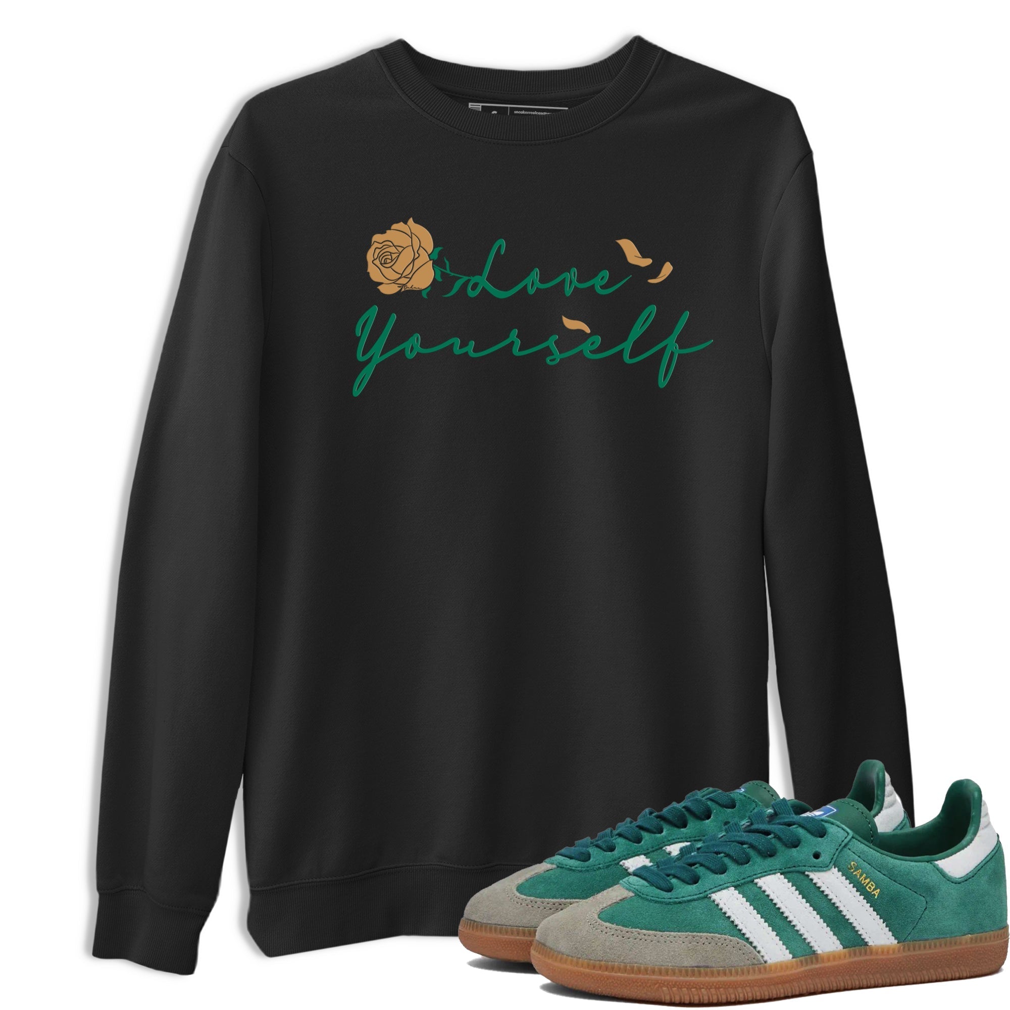 Love Yourself snkmatch Tee - Samba Collegiate Green Gum