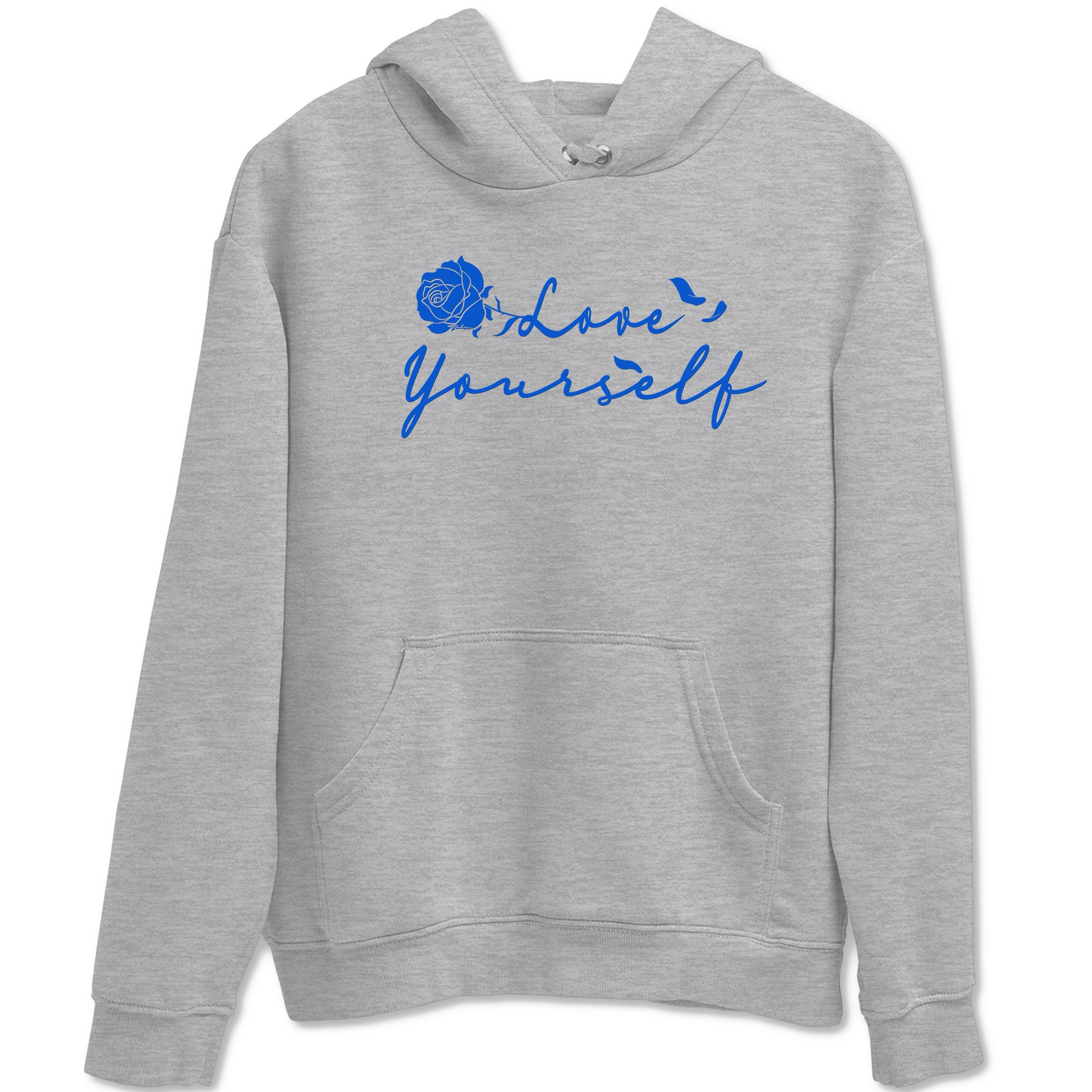 Love Yourself snkmatch Tees - Yeezy Slide Azure
