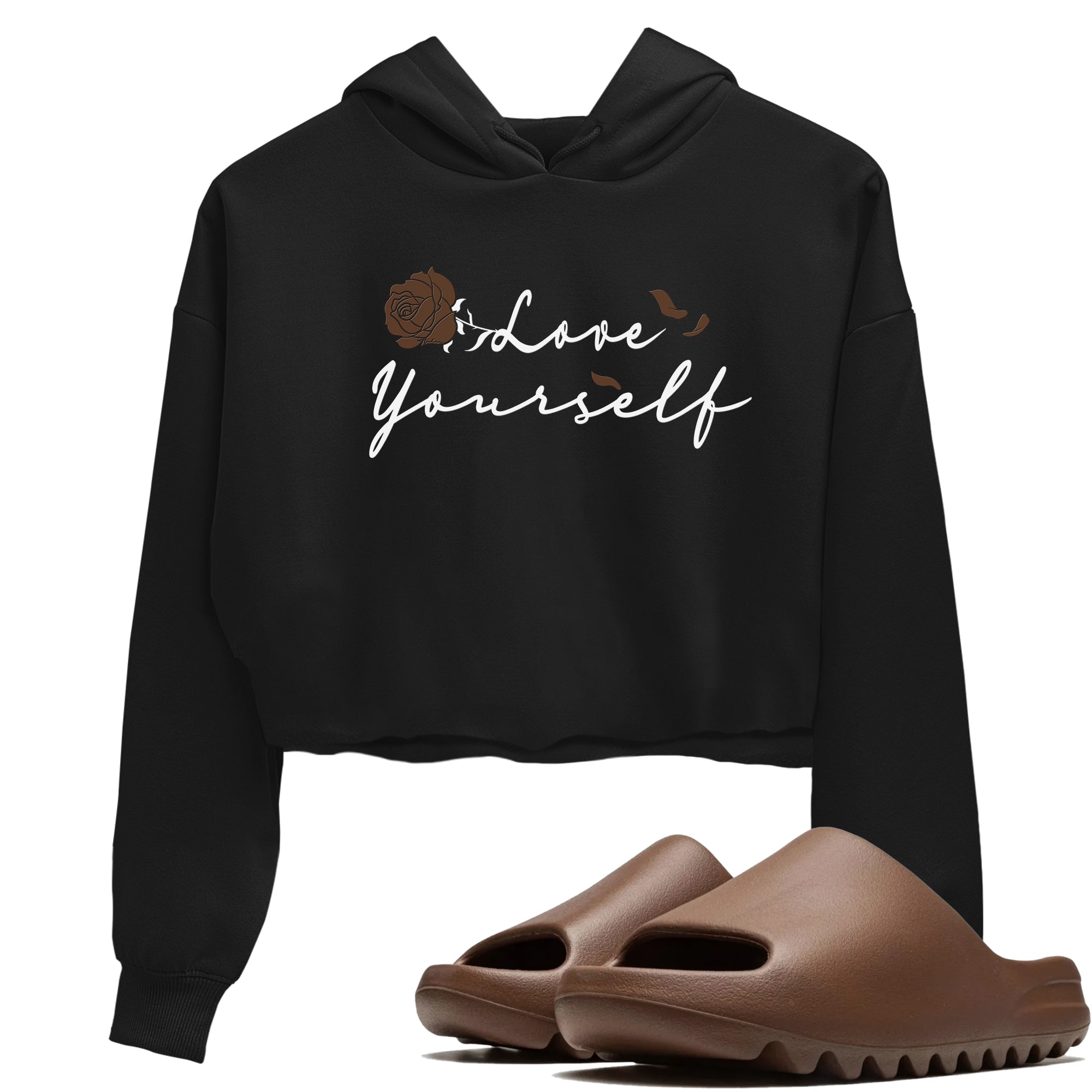 Love Yourself snkmatch Women's Top - Yeezy Slide Flax