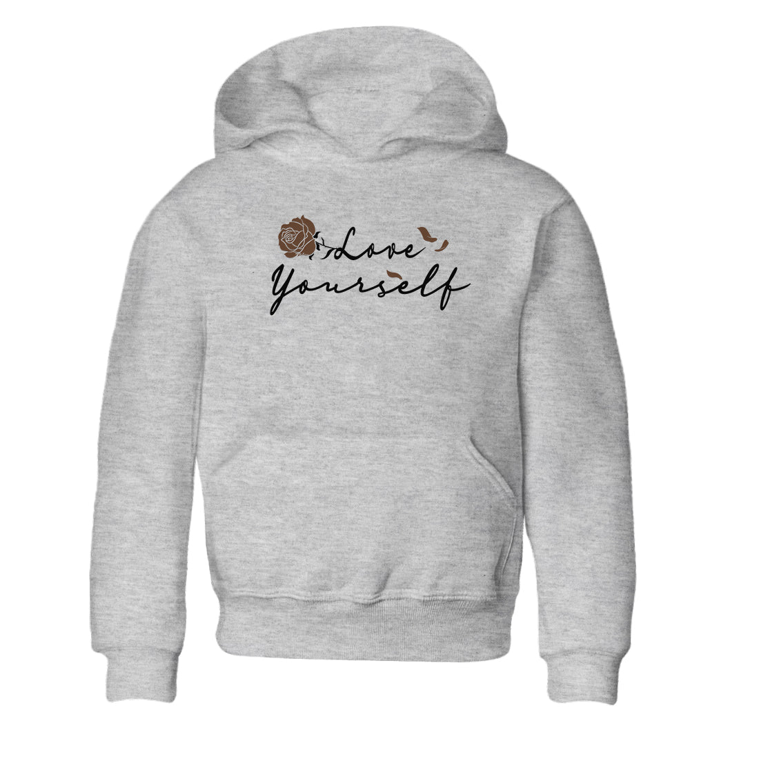 Love Yourself snkmatch Tees Kids - Yeezy Slide Flax