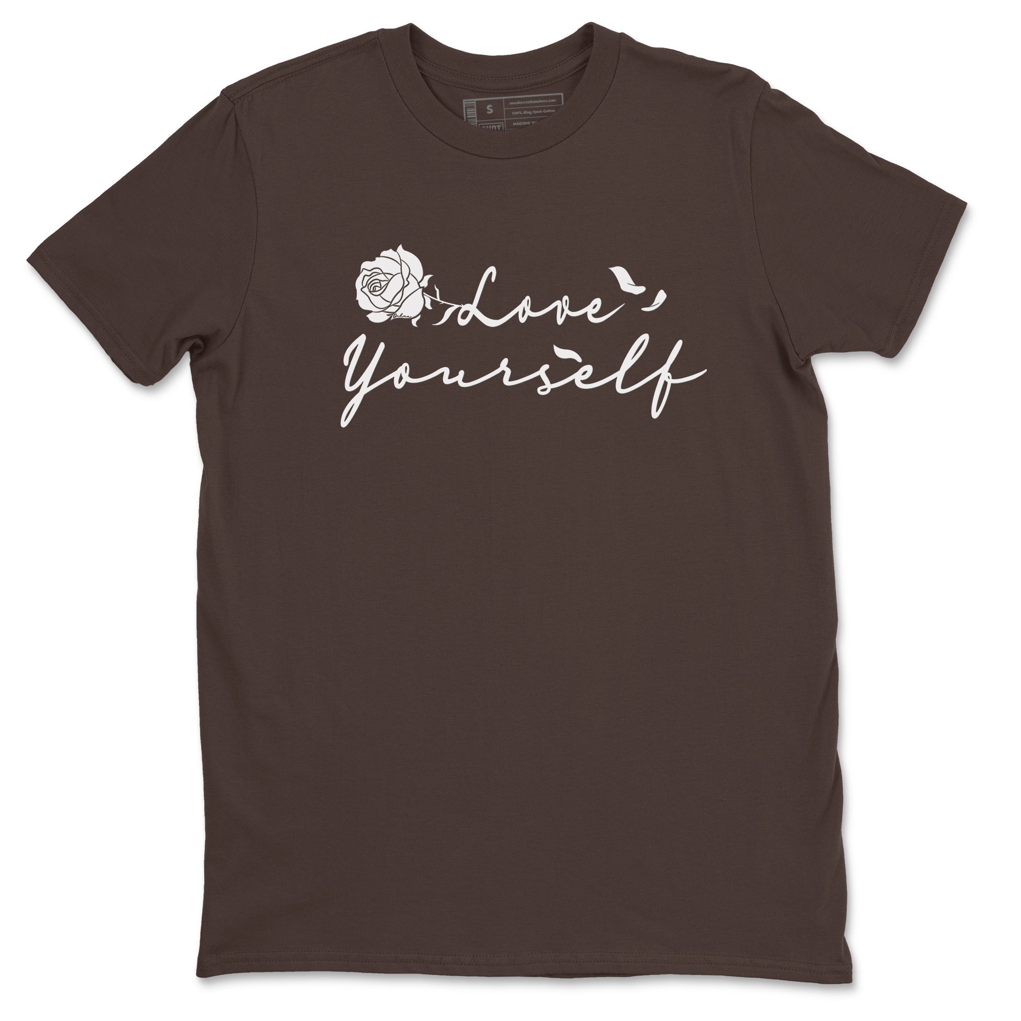 Love Yourself snkmatch Tees - Yeezy Slide Flax