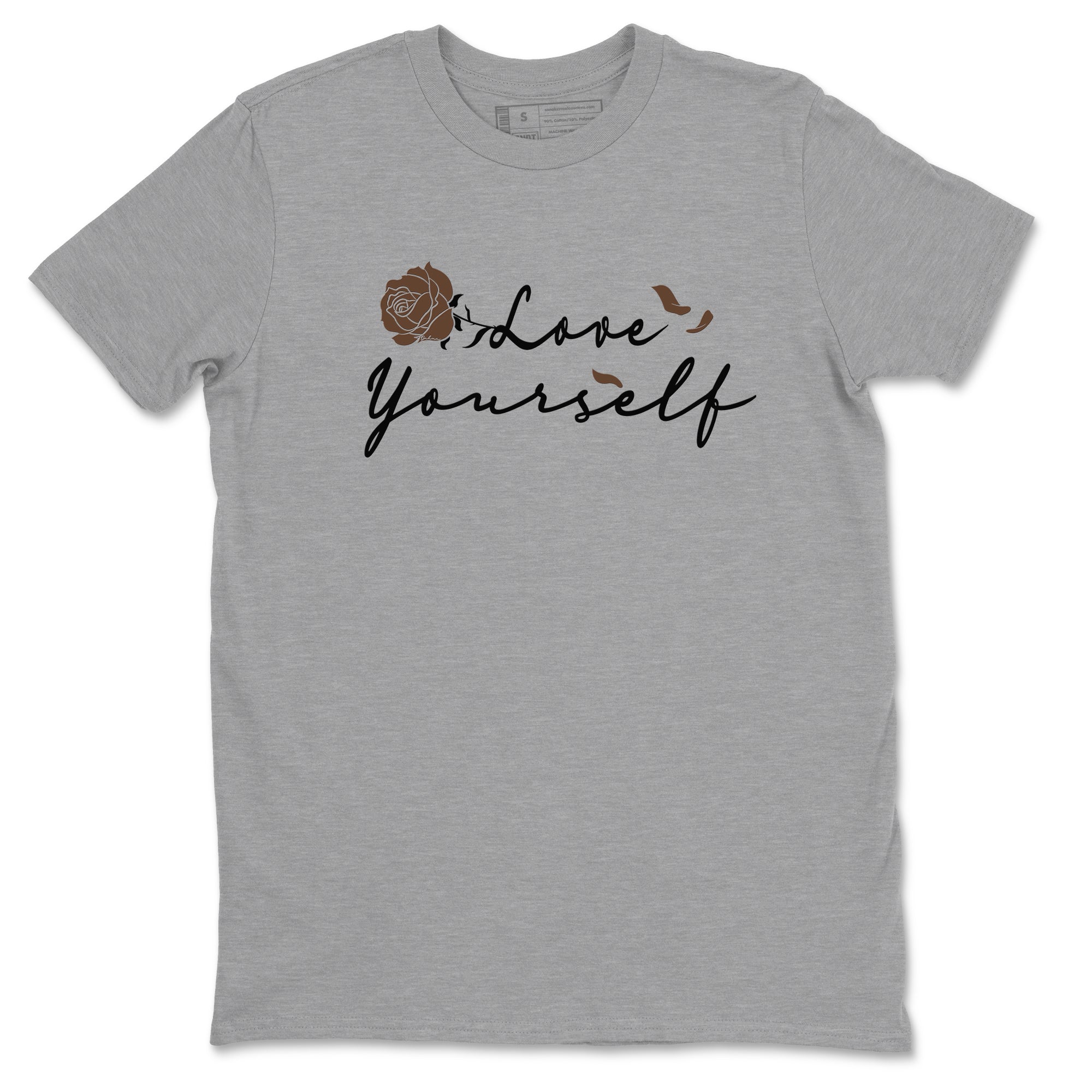 Love Yourself snkmatch Tees - Yeezy Slide Flax