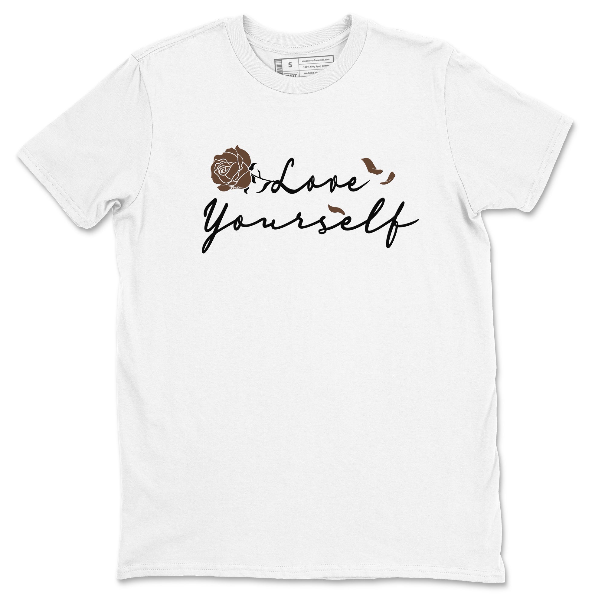 Love Yourself snkmatch Tees - Yeezy Slide Flax