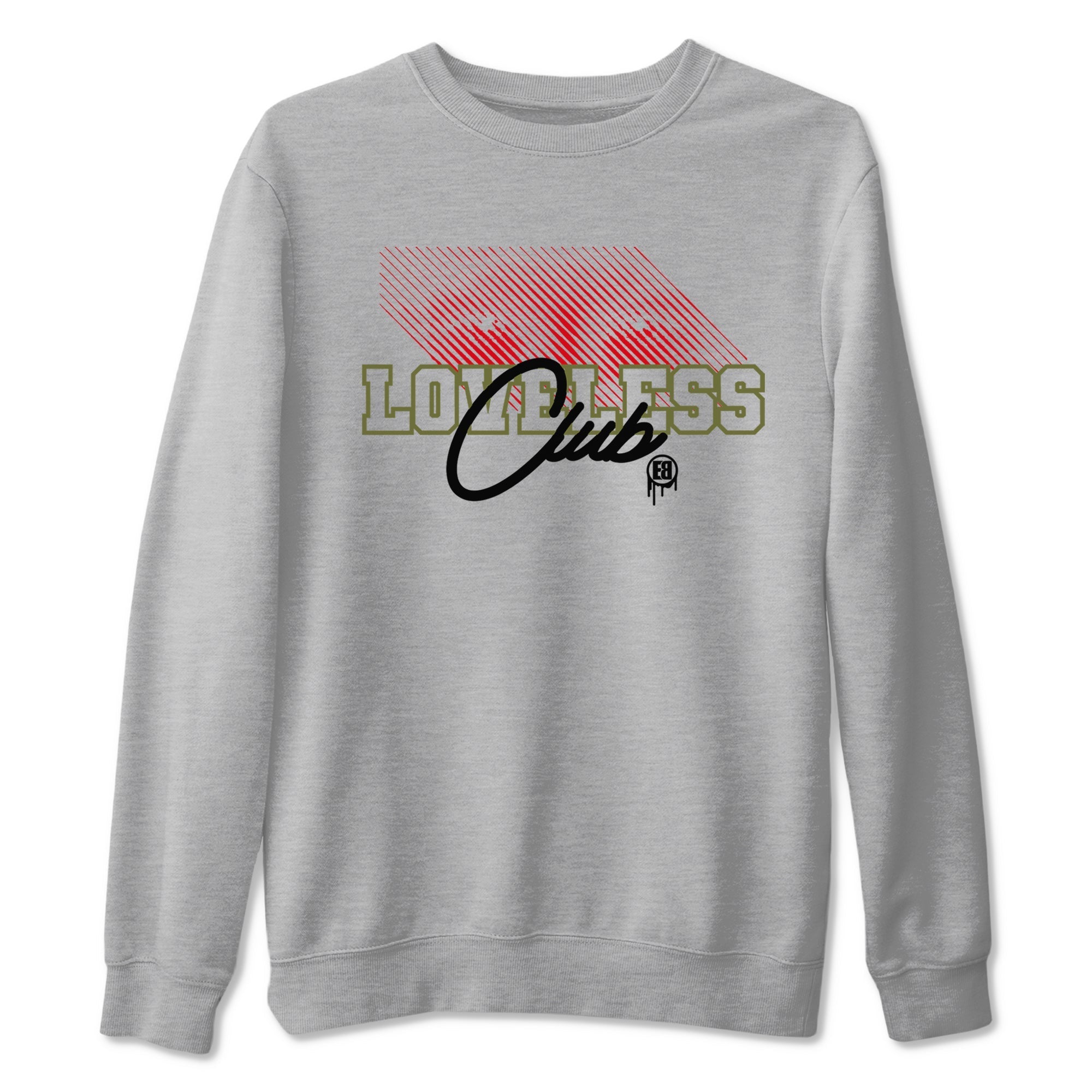 Loveless Club snkmatch Tees - Air Jordan 1 Travis Scott Medium Olive