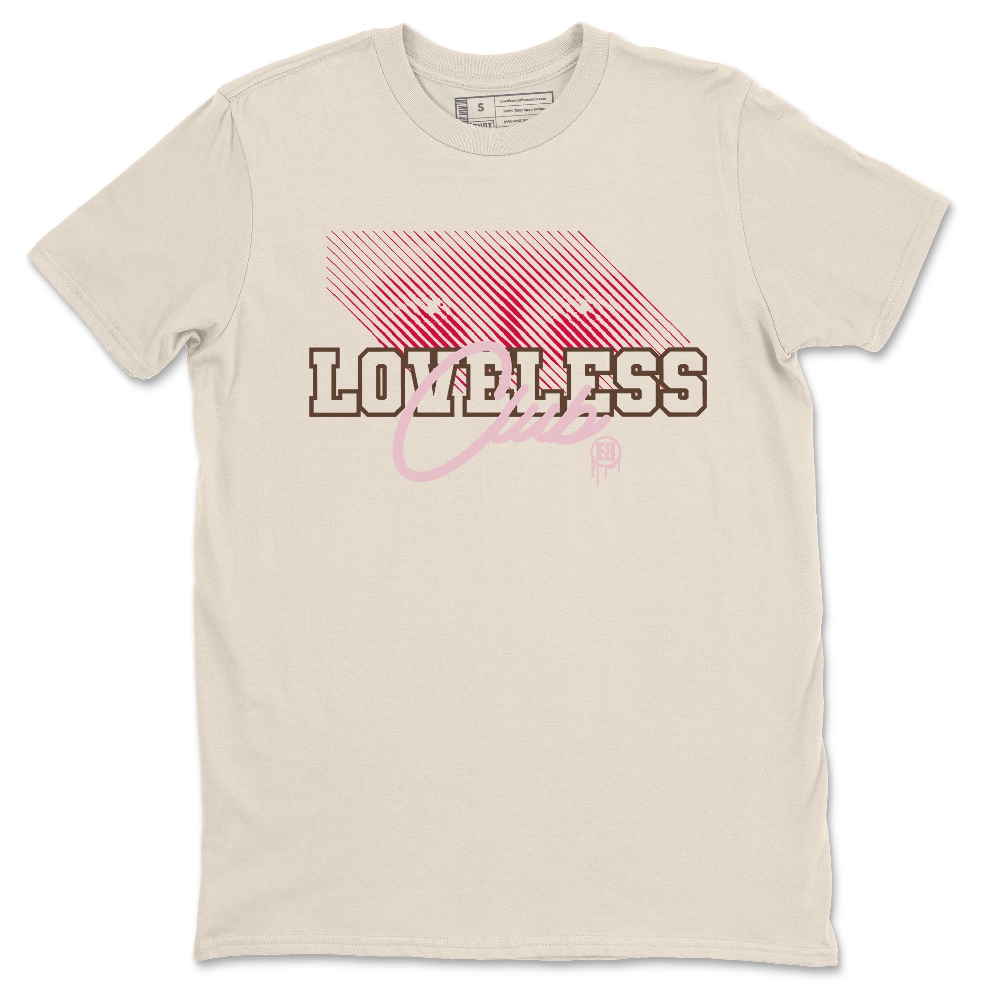 Loveless Club snkmatch Tees - Dunk Cacao Wow And Pink Foam