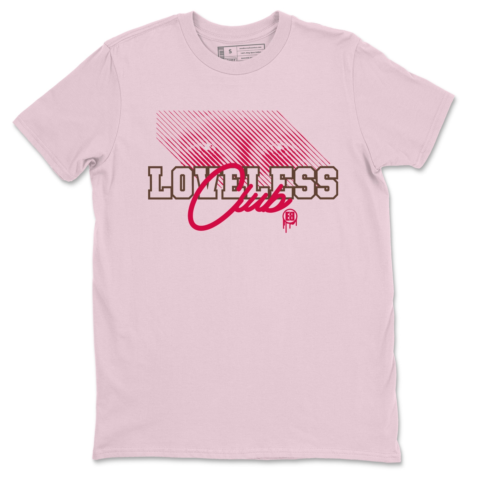 Loveless Club snkmatch Tees - Dunk Cacao Wow And Pink Foam