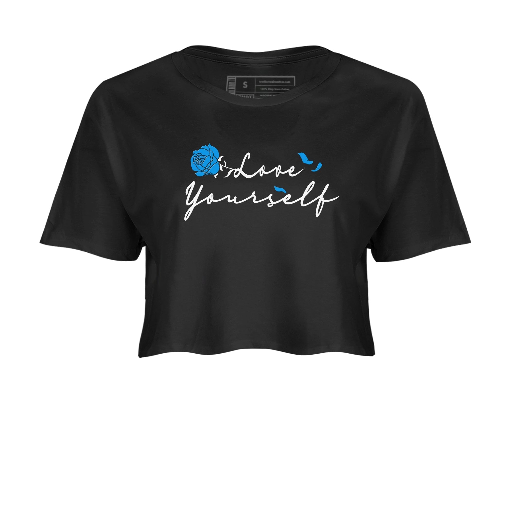 Love Yourself snkmatch Women's Top - Air Jordan 4 Military Blue