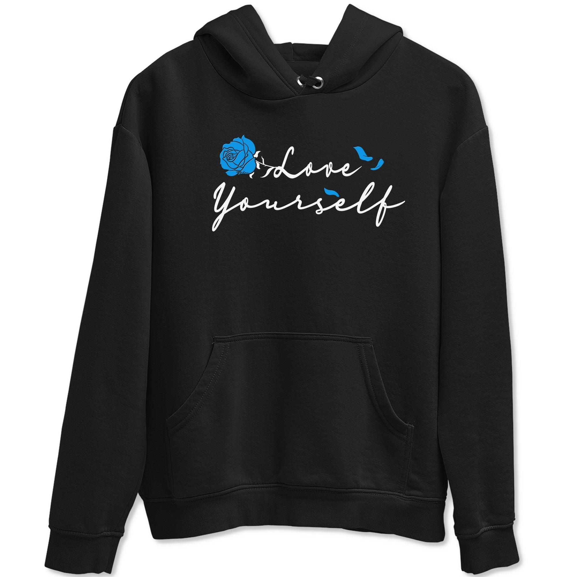 Love Yourself snkmatch Tees - Air Jordan 4 Military Blue