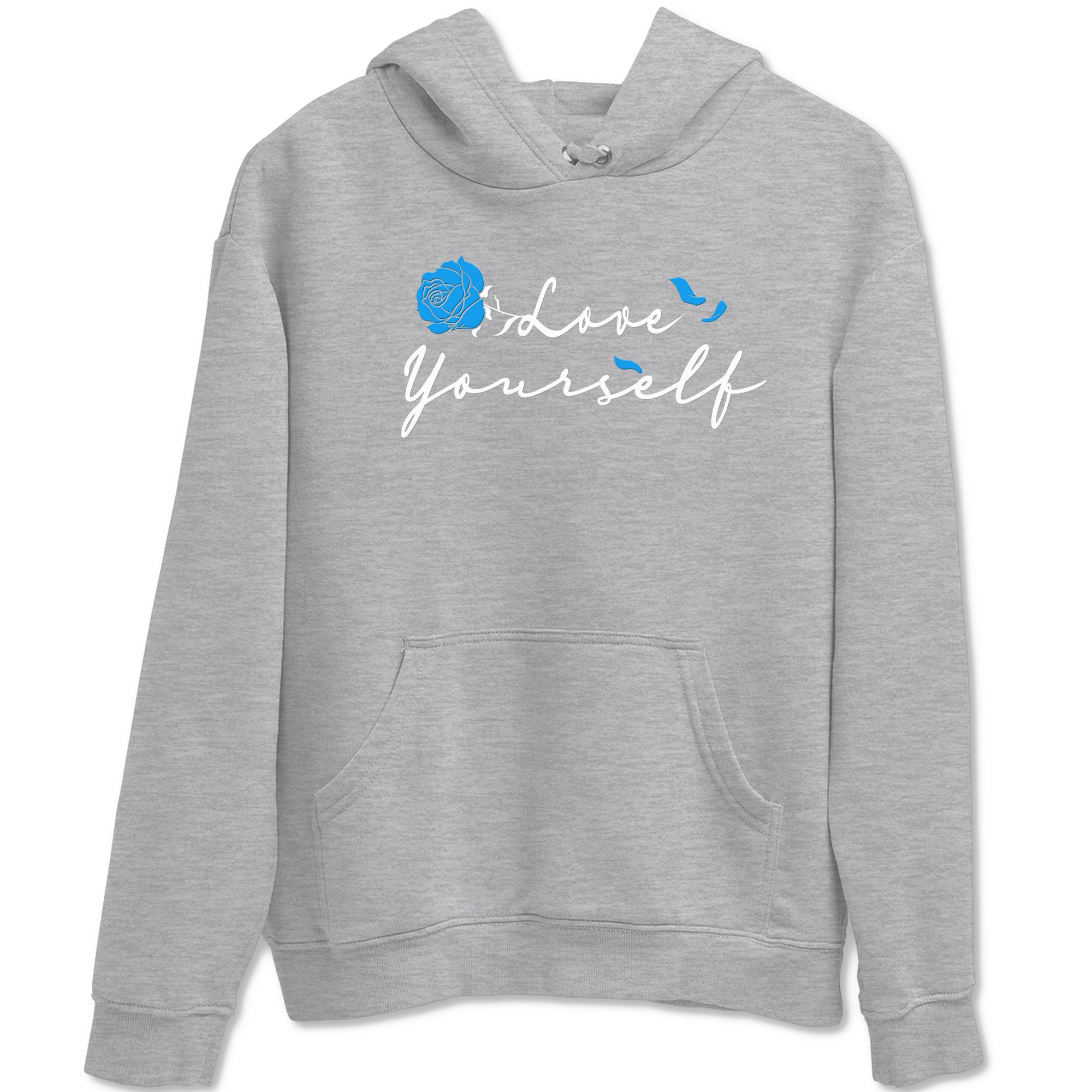 Love Yourself snkmatch Tees - Air Jordan 4 Military Blue