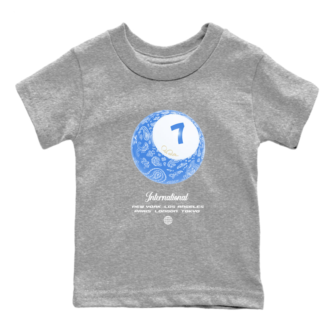 Lucky Ball snkmatch Tees Kids - Air Jordan 3 Lucky Shorts