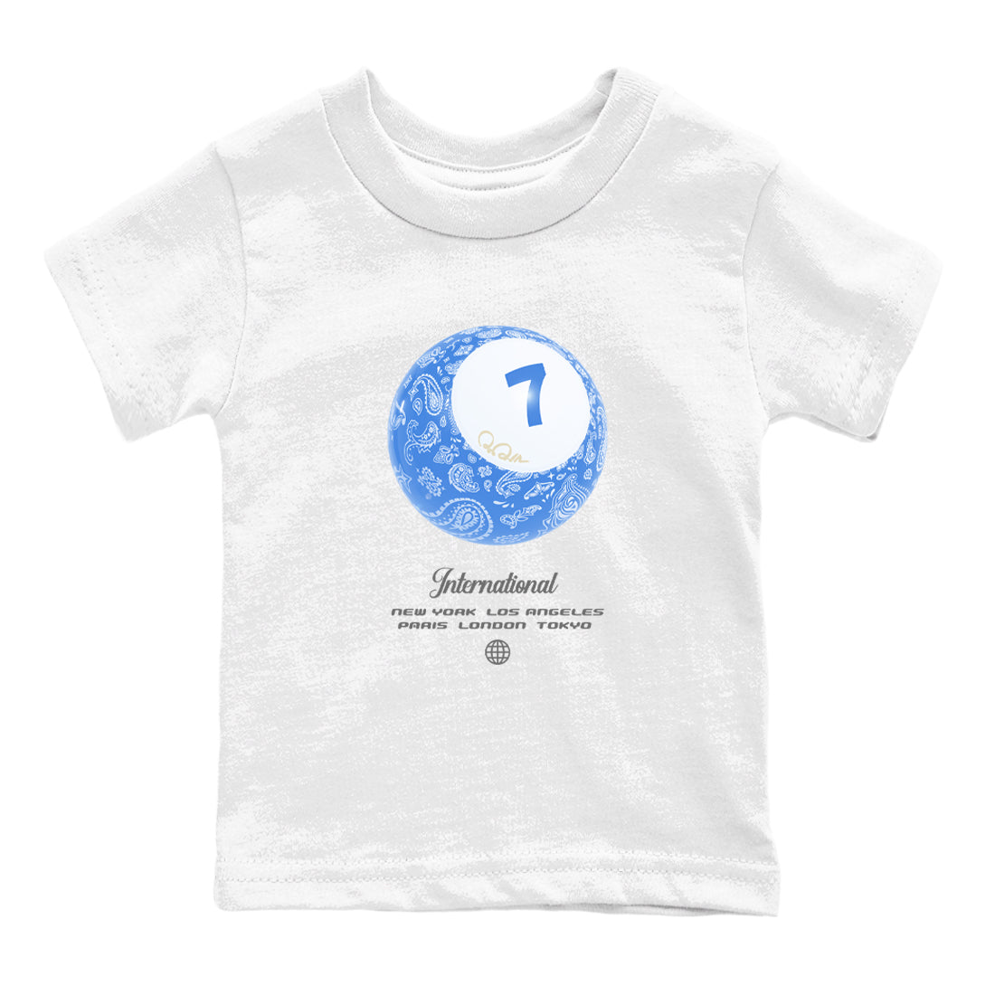 Lucky Ball snkmatch Tees Kids - Air Jordan 3 Lucky Shorts