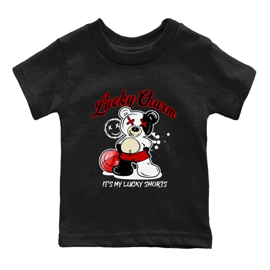 Lucky Charm snkmatch Tees Kids - Air Jordan 1 Black Toe