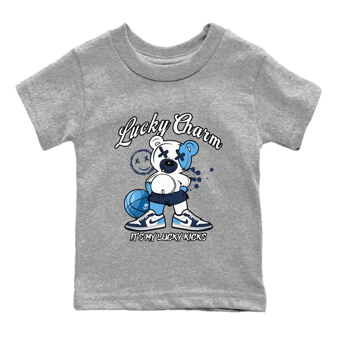Lucky Charm snkmatch Tees Kids - Air Jordan 1 Obsidian
