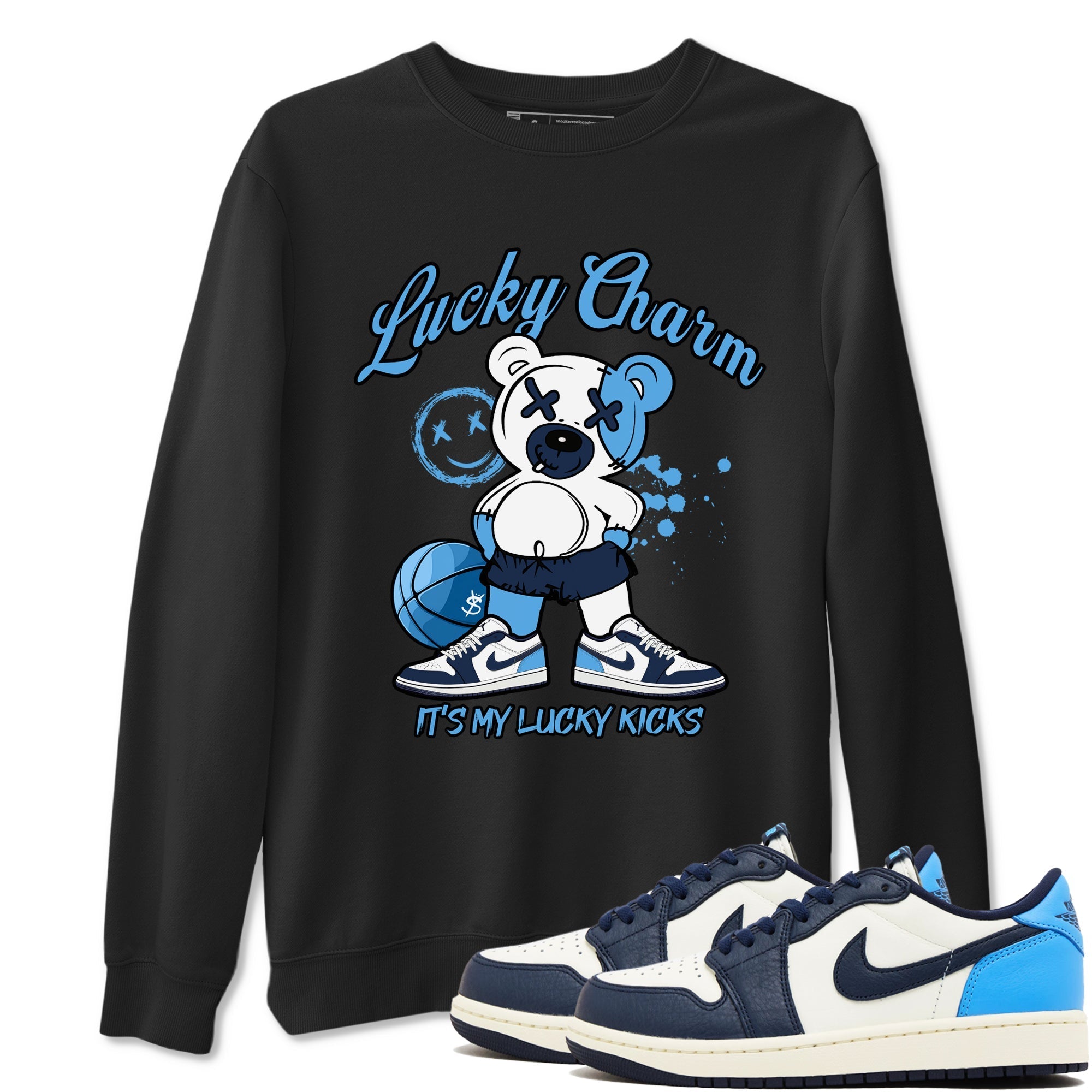 Lucky Charm snkmatch Tees - Air Jordan 1 Obsidian
