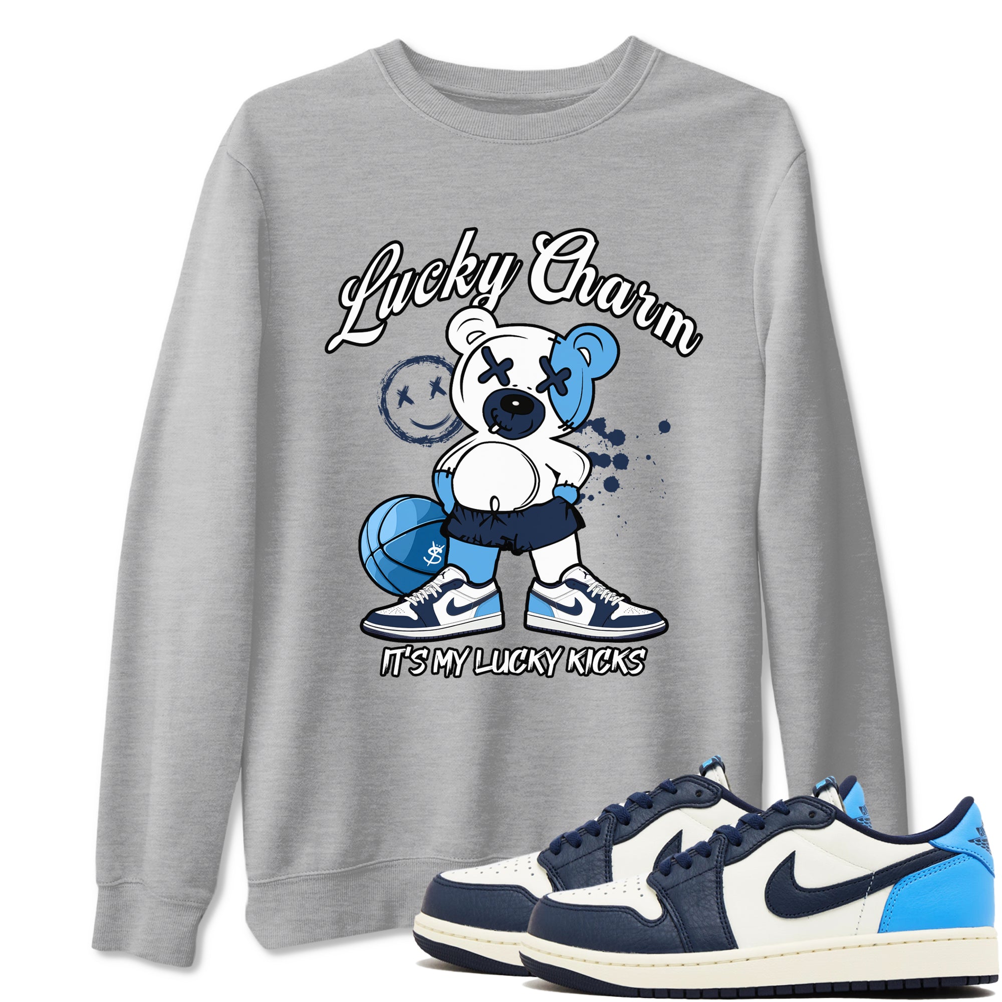 Lucky Charm snkmatch Tees - Air Jordan 1 Obsidian