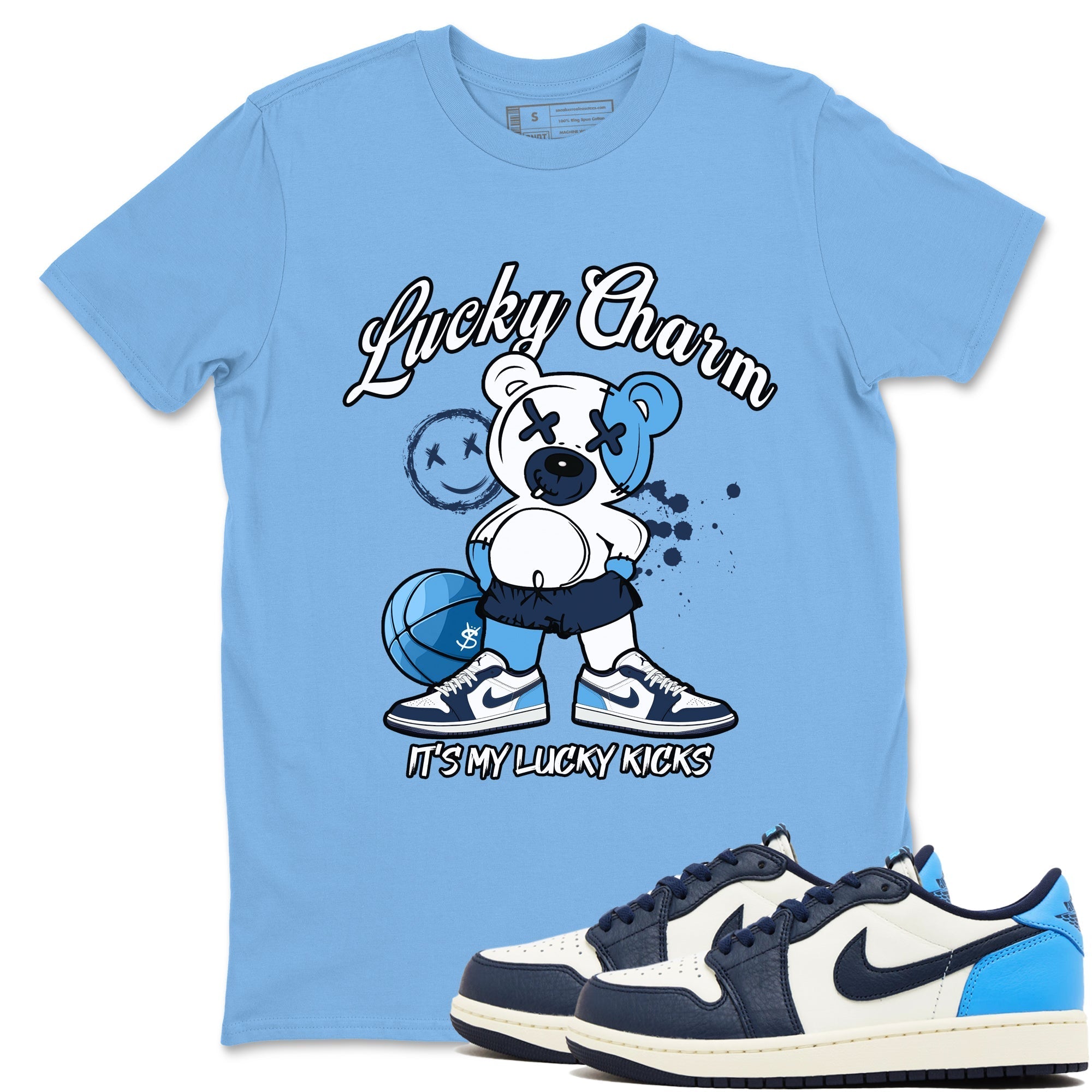 Lucky Charm snkmatch Tees - Air Jordan 1 Obsidian