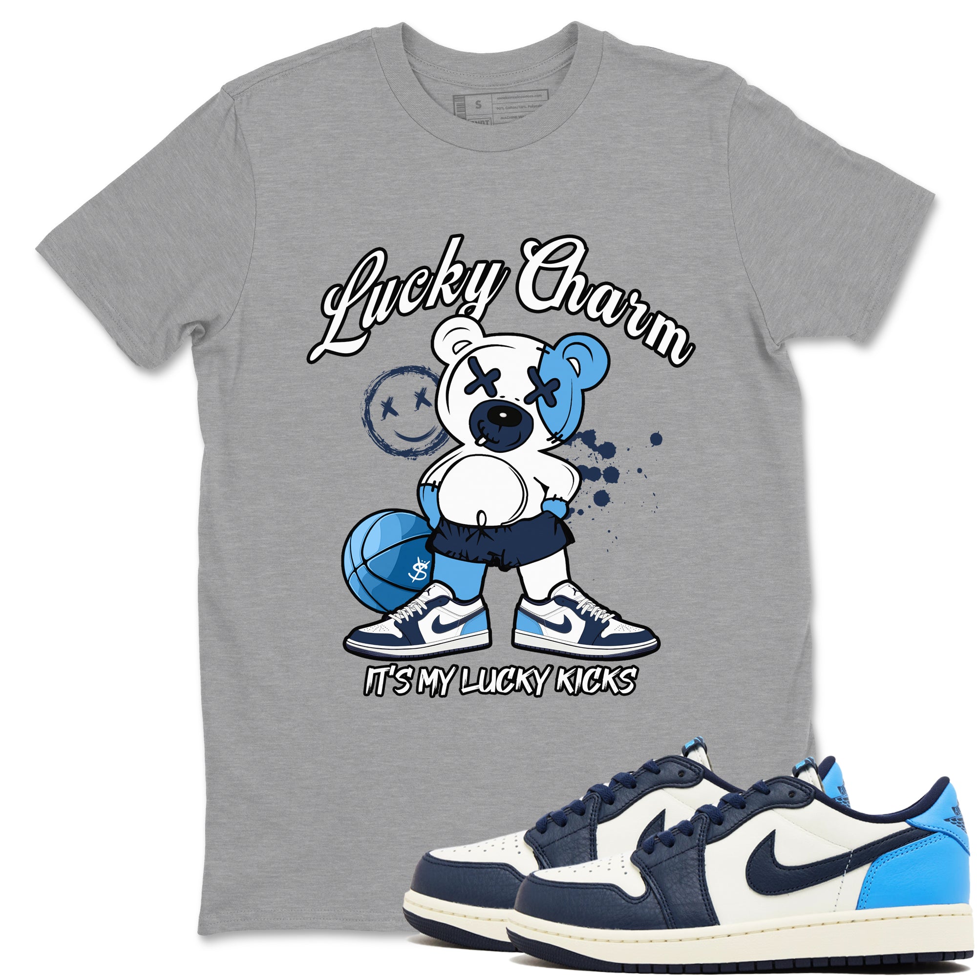 Lucky Charm snkmatch Tees - Air Jordan 1 Obsidian