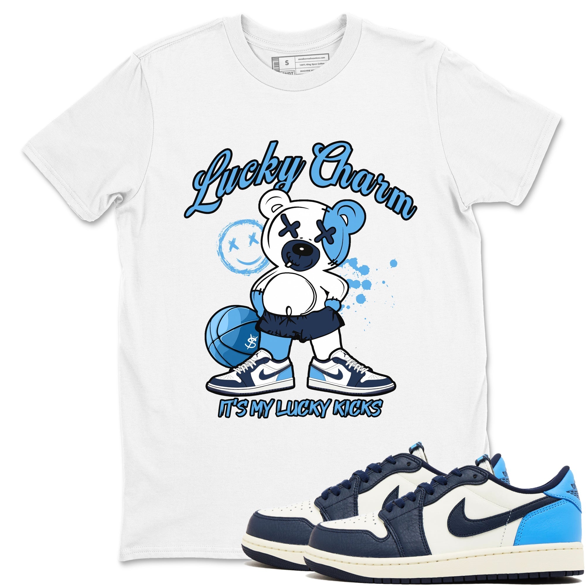 Lucky Charm snkmatch Tees - Air Jordan 1 Obsidian