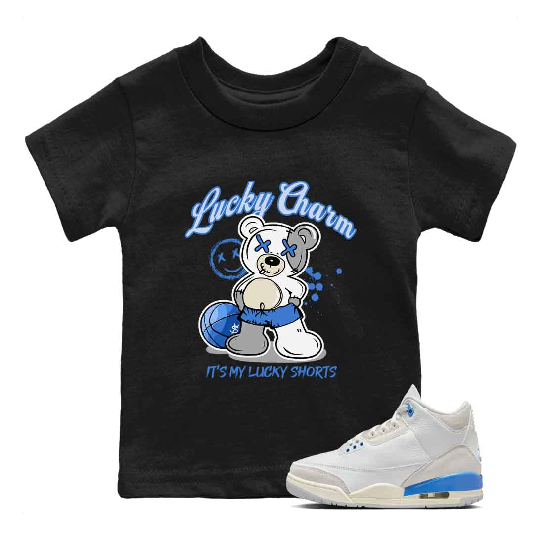 Lucky Charm snkmatch Tees Kids - Air Jordan 3 Lucky Shorts