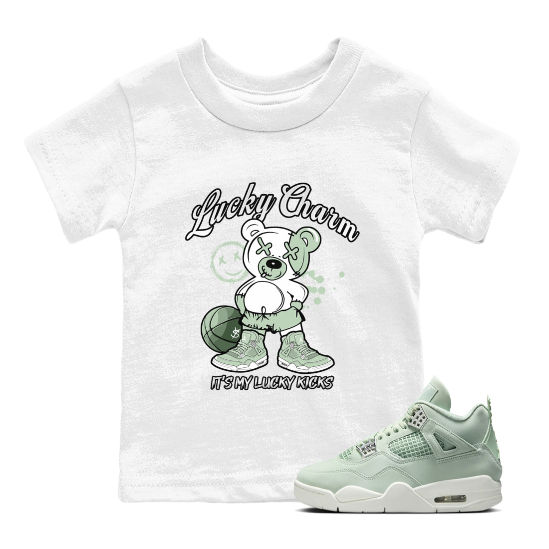 Lucky Charm snkmatch Tees Kids - Air Jordan 4 Abundance