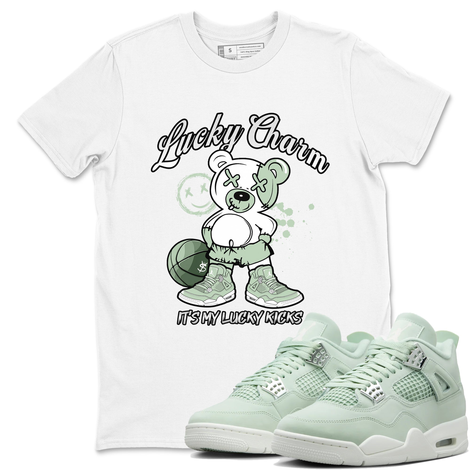 Lucky Charm snkmatch Tees - Air Jordan 4 Abundance