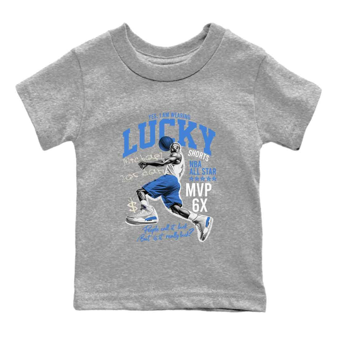 Lucky Player snkmatch Tees Kids - Air Jordan 3 Lucky Shorts