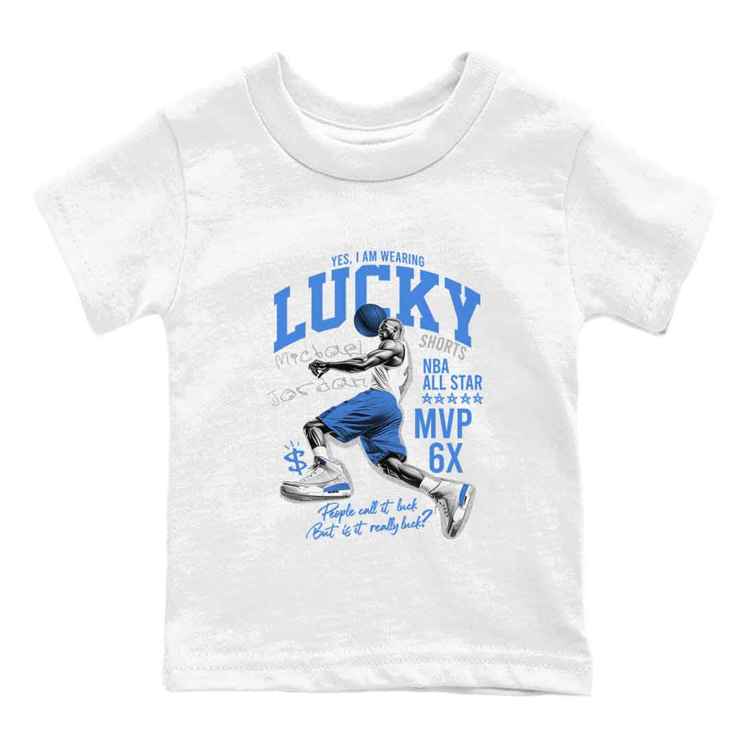 Lucky Player snkmatch Tees Kids - Air Jordan 3 Lucky Shorts
