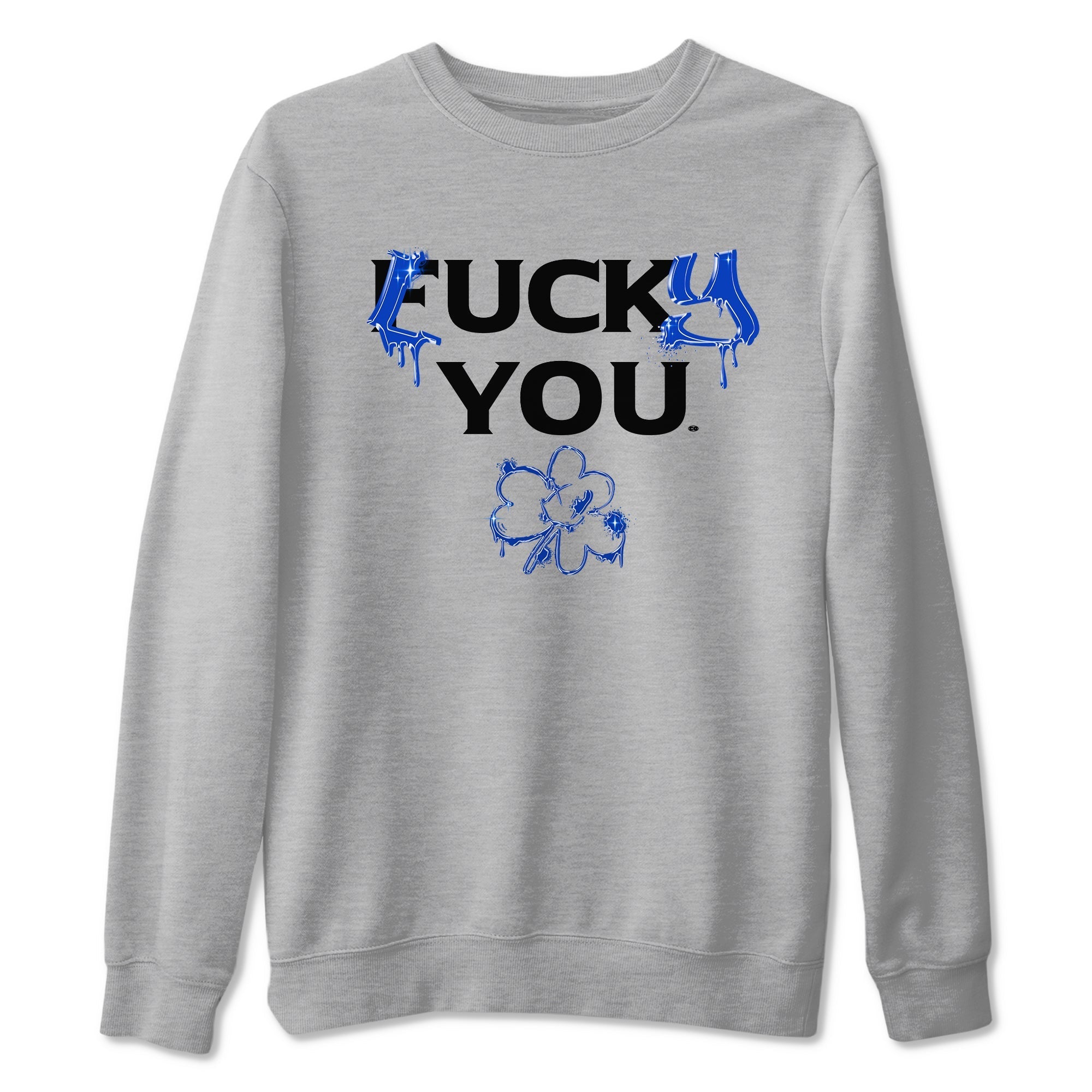 Lucky You snkmatch Tees - Air Foamposite One Royal