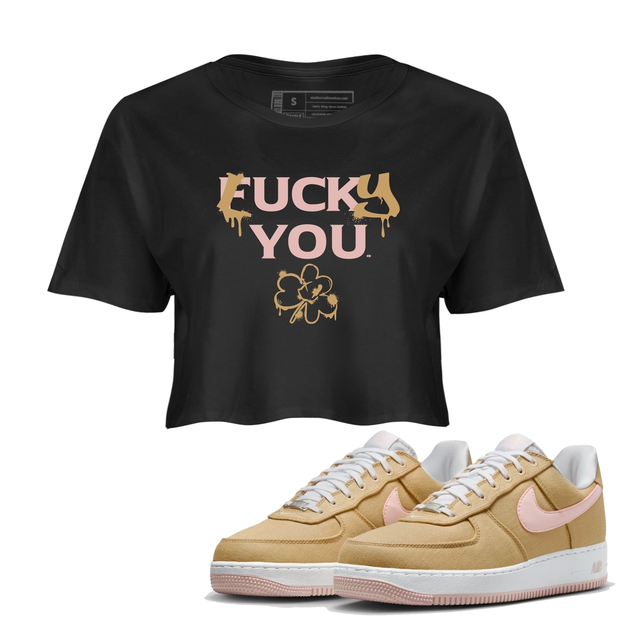 Lucky You snkmatch Women's Top - Air Force 1 Linen