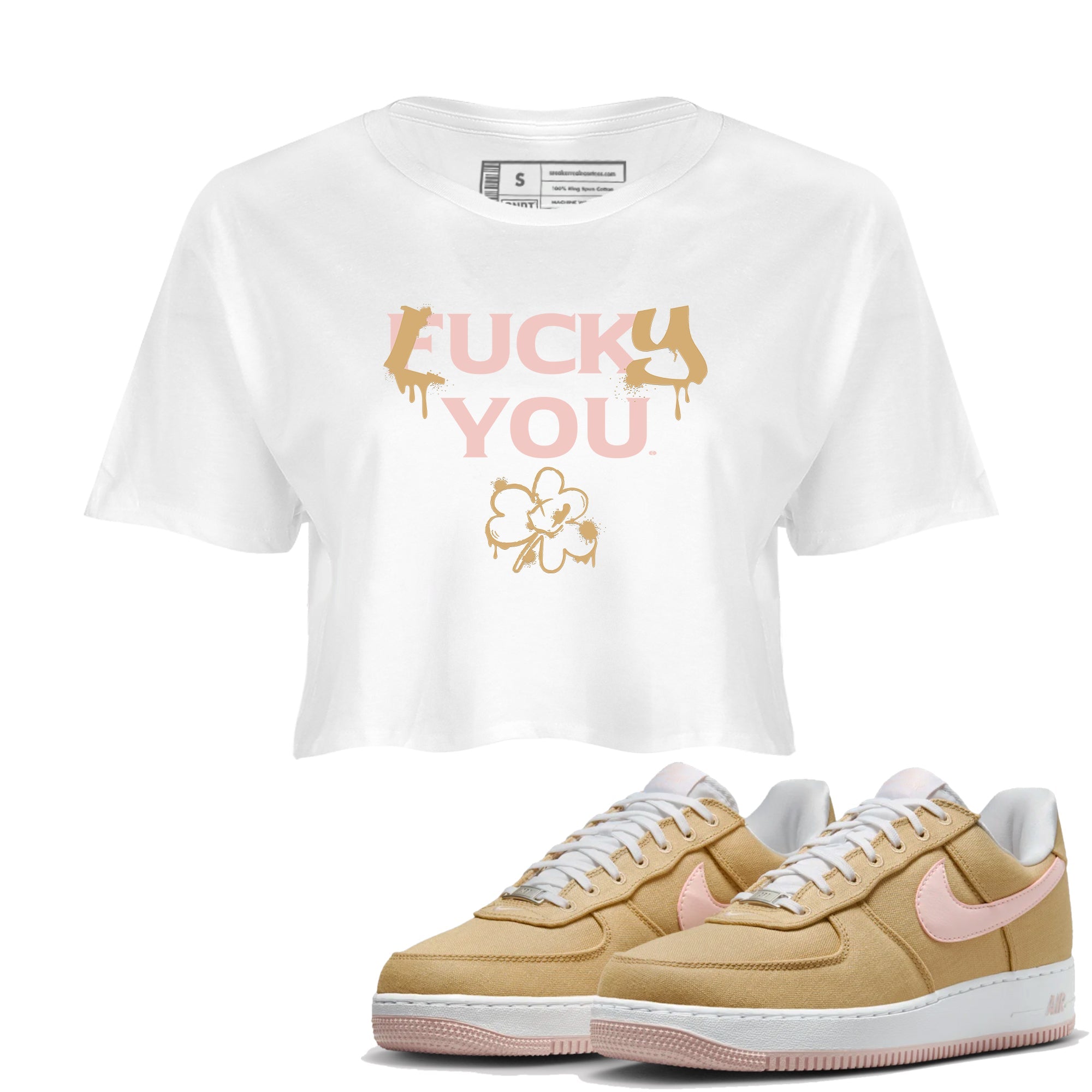 Lucky You snkmatch Women's Top - Air Force 1 Linen