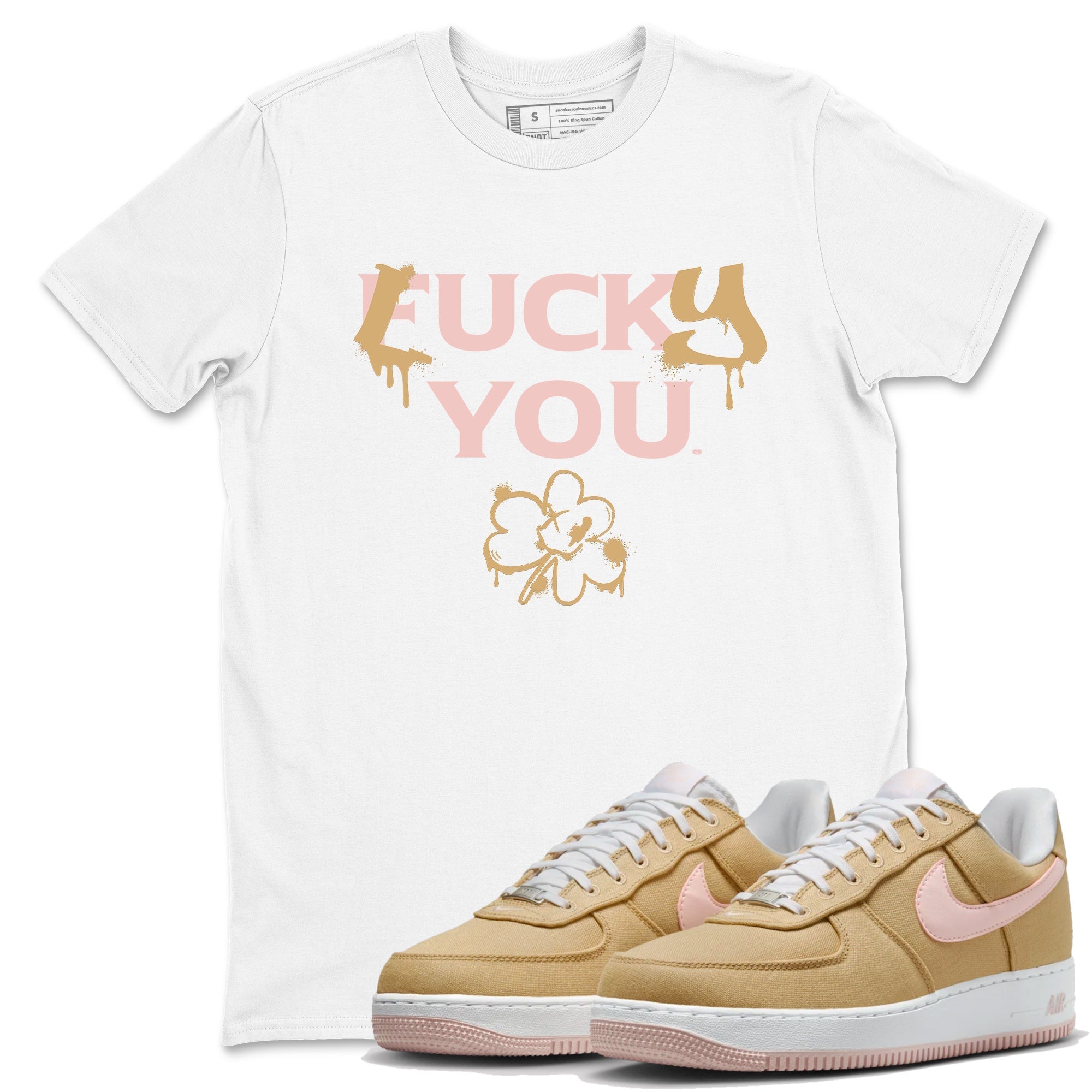 Lucky You snkmatch Tees - Air Force 1 Linen